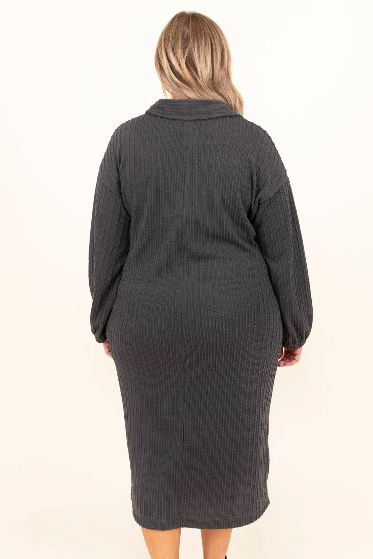 Chill Angel Dress, Charcoal 5 Chill Angel Dress, Charcoal - Image 5