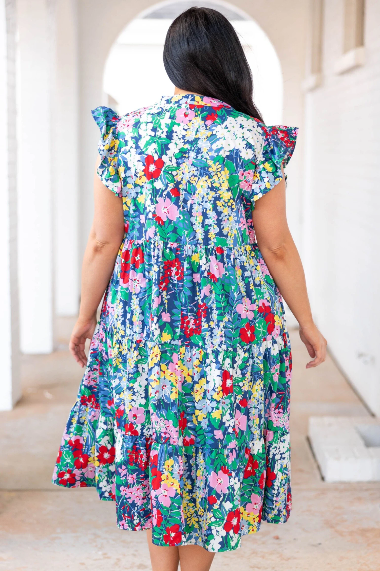 Choose To Shine Dress, Navy 5 Choose To Shine Dress, Navy - Image 5