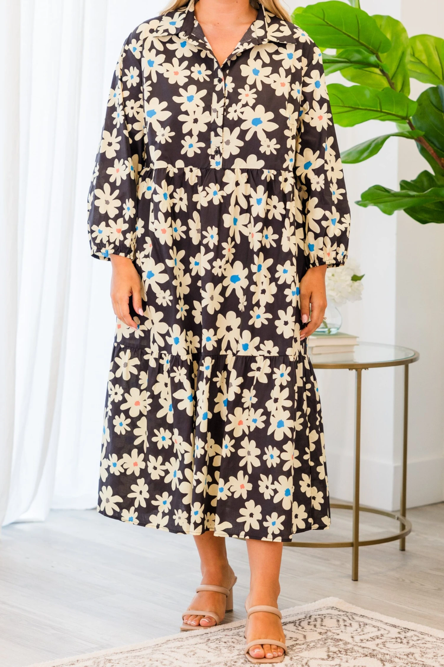 Circle Of Friends Dress, Black 6 Circle Of Friends Dress, Black - Image 6