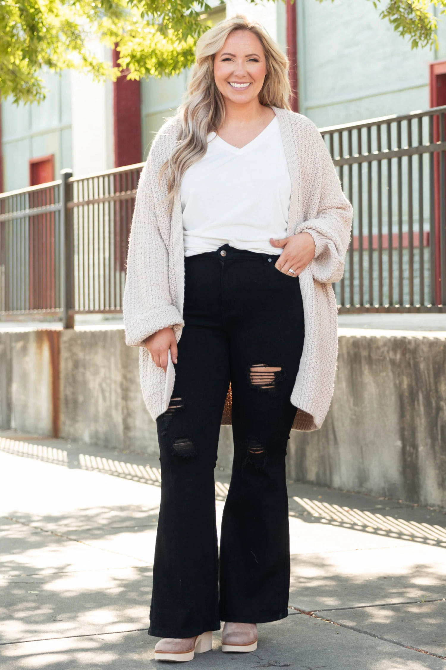 Come And Go Jeans, Black 2 Come And Go Jeans, Black - Image 2