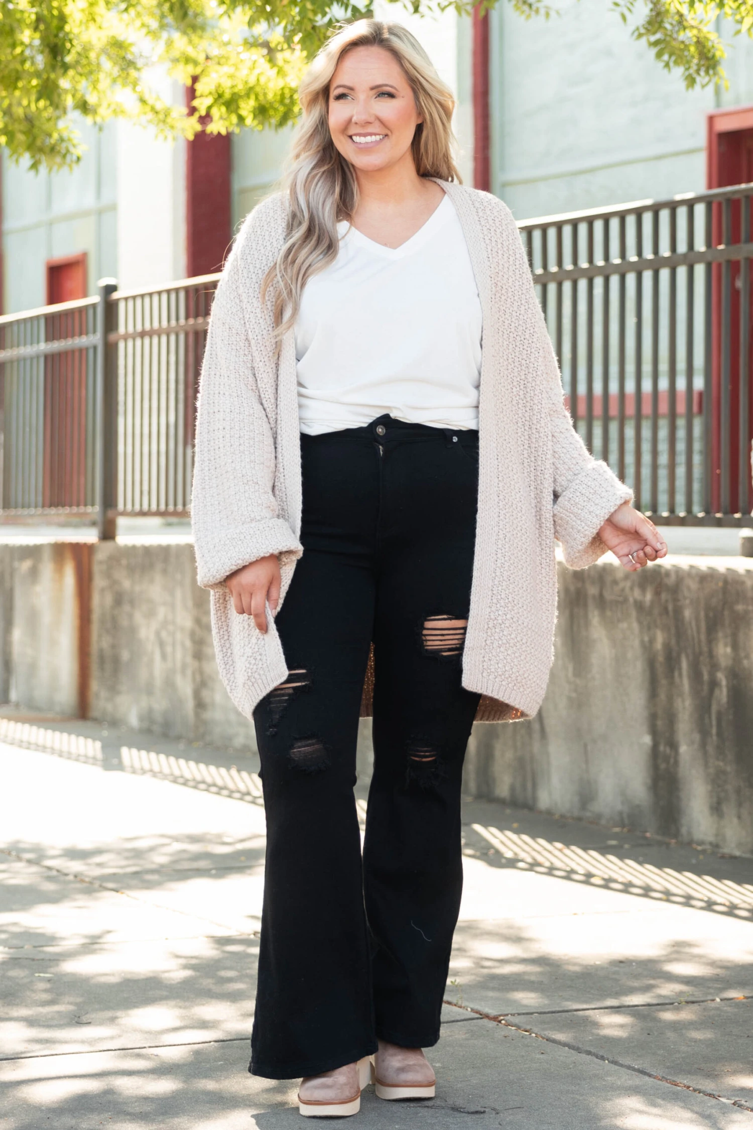 Come And Go Jeans, Black 4 Come And Go Jeans, Black - Image 4