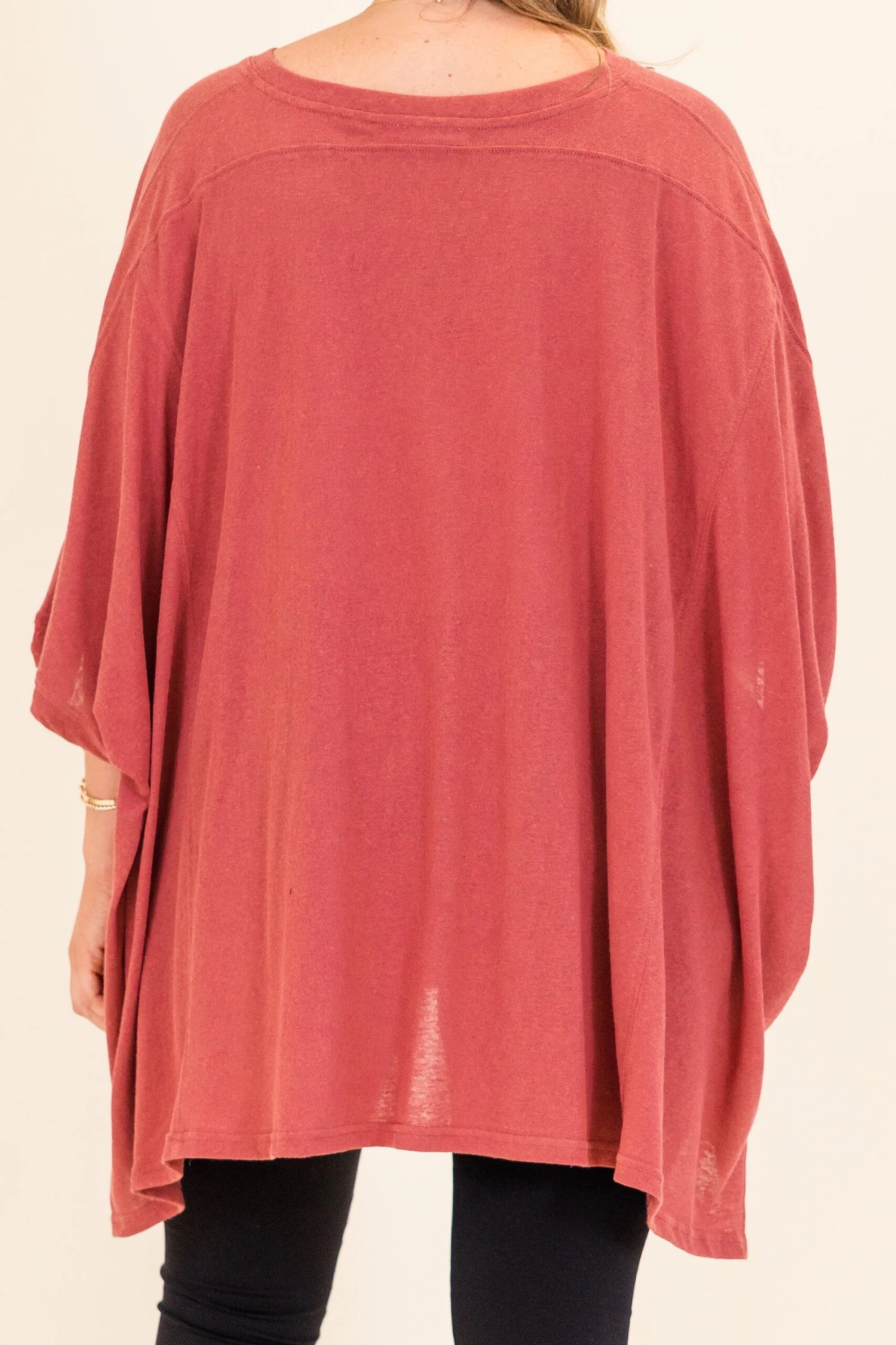 Comparing The Two Tunic, Burgundy 5 Comparing The Two Tunic, Burgundy - Image 5