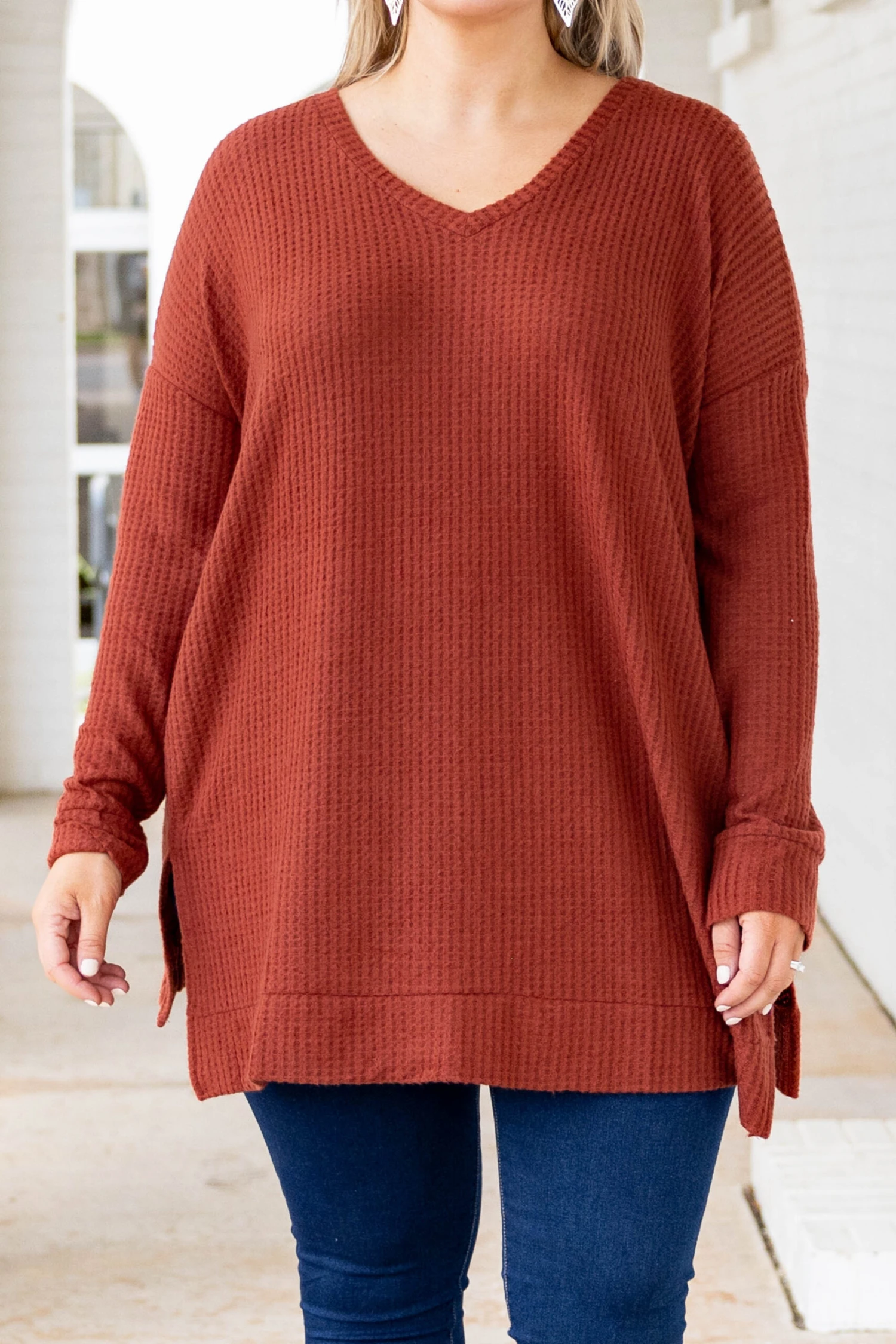 Cool Is Calling Tunic, Fired Brick 4 Cool Is Calling Tunic, Fired Brick - Image 4