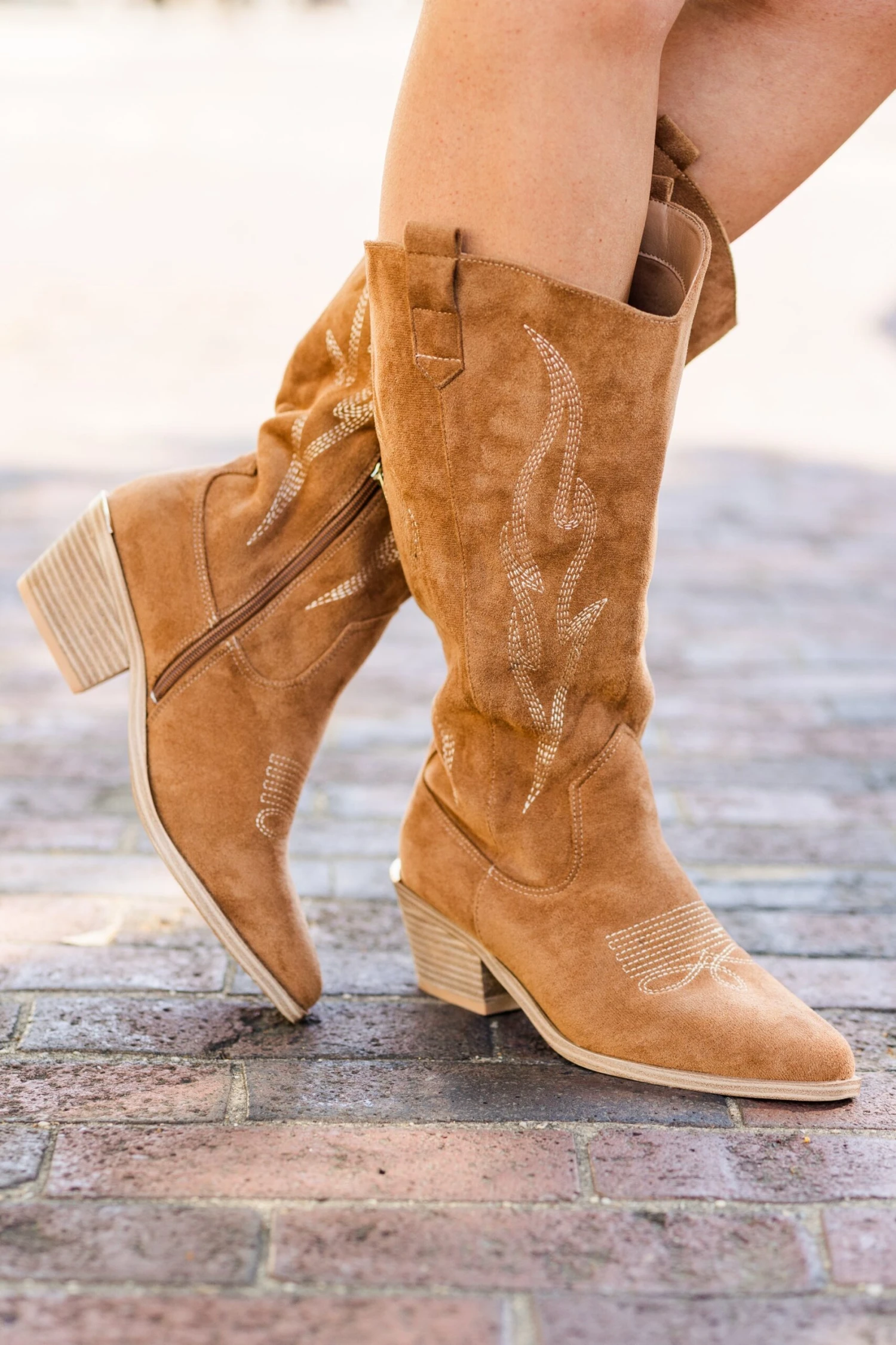 Corky's: Pointed Tone Boots, Tobacco 2 Corky's: Pointed Tone Boots, Tobacco - Image 2