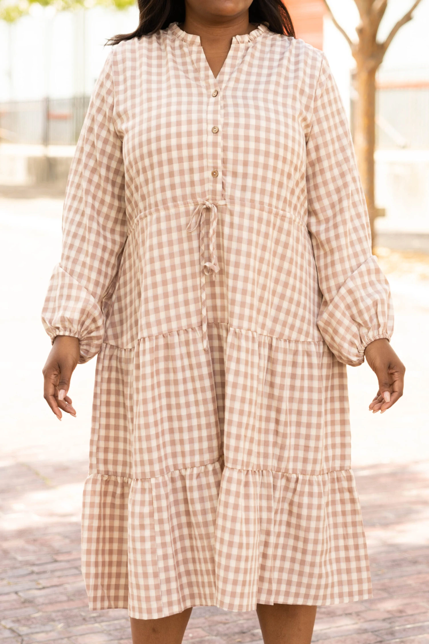 Country Living Dress, Mocha 4 Country Living Dress, Mocha - Image 4