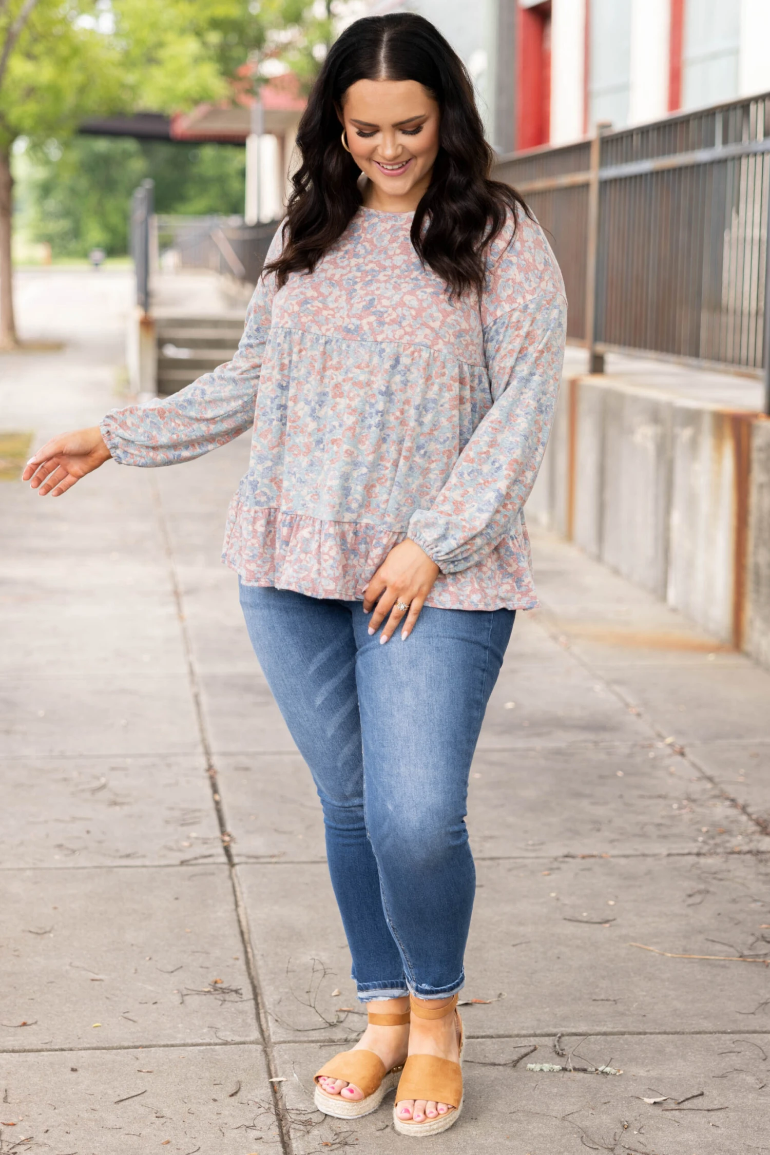 Crazy Madness Top, Ruby-Teal 2 Crazy Madness Top, Ruby-Teal - Image 2