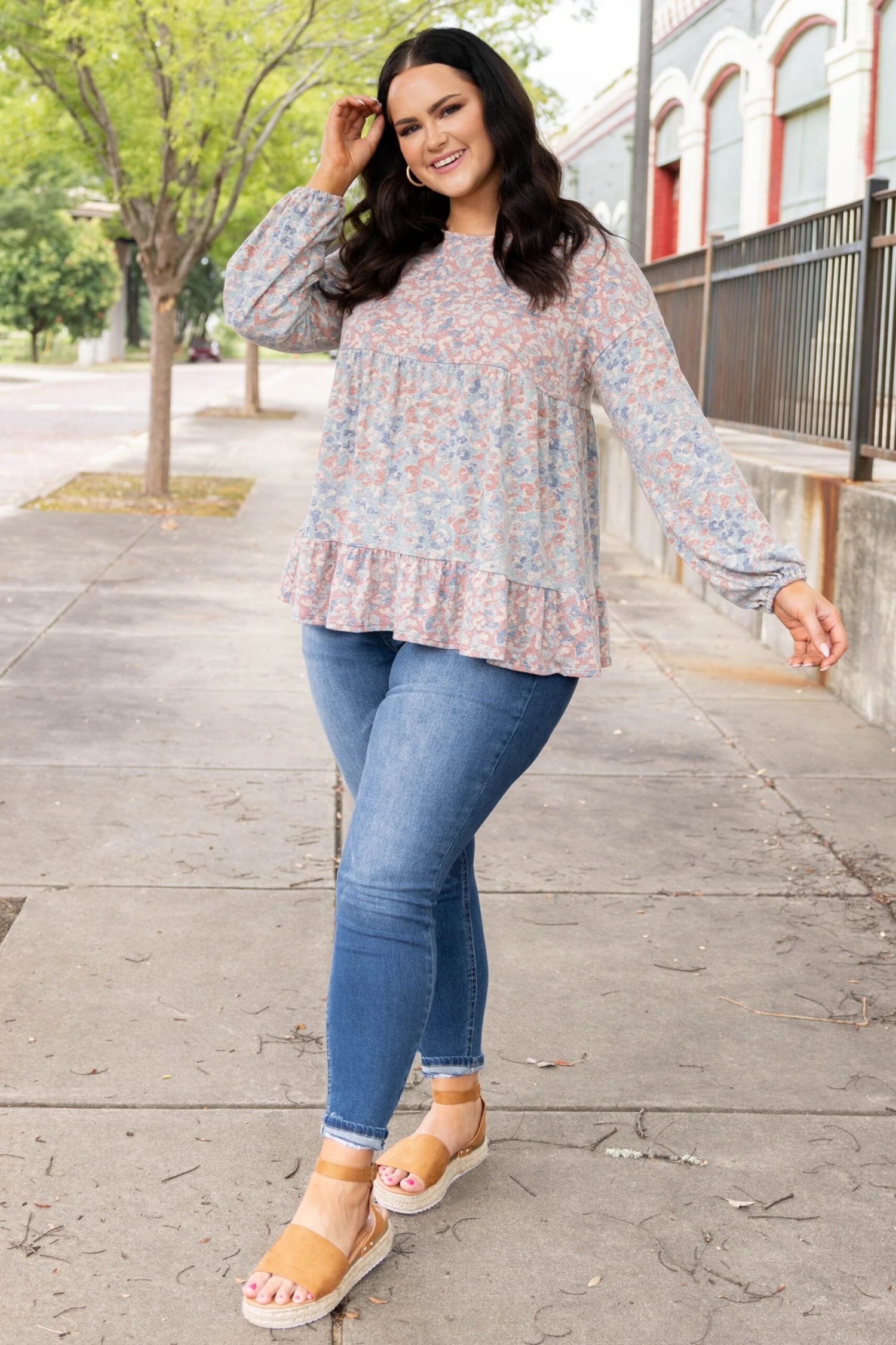 Crazy Madness Top, Ruby-Teal 3 Crazy Madness Top, Ruby-Teal - Image 3