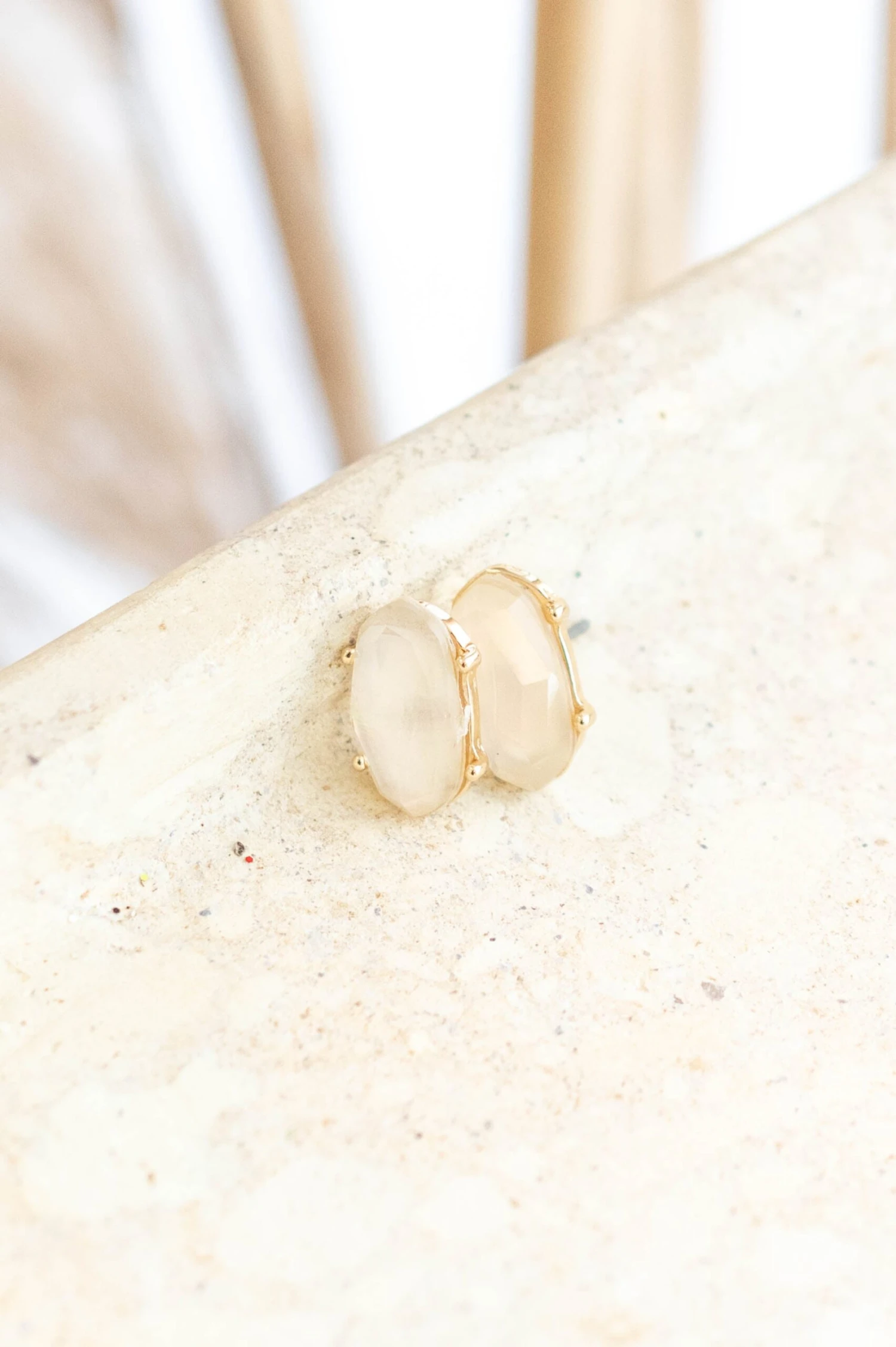 Crystalline Beauty Earrings, White 1 Crystalline Beauty Earrings, White