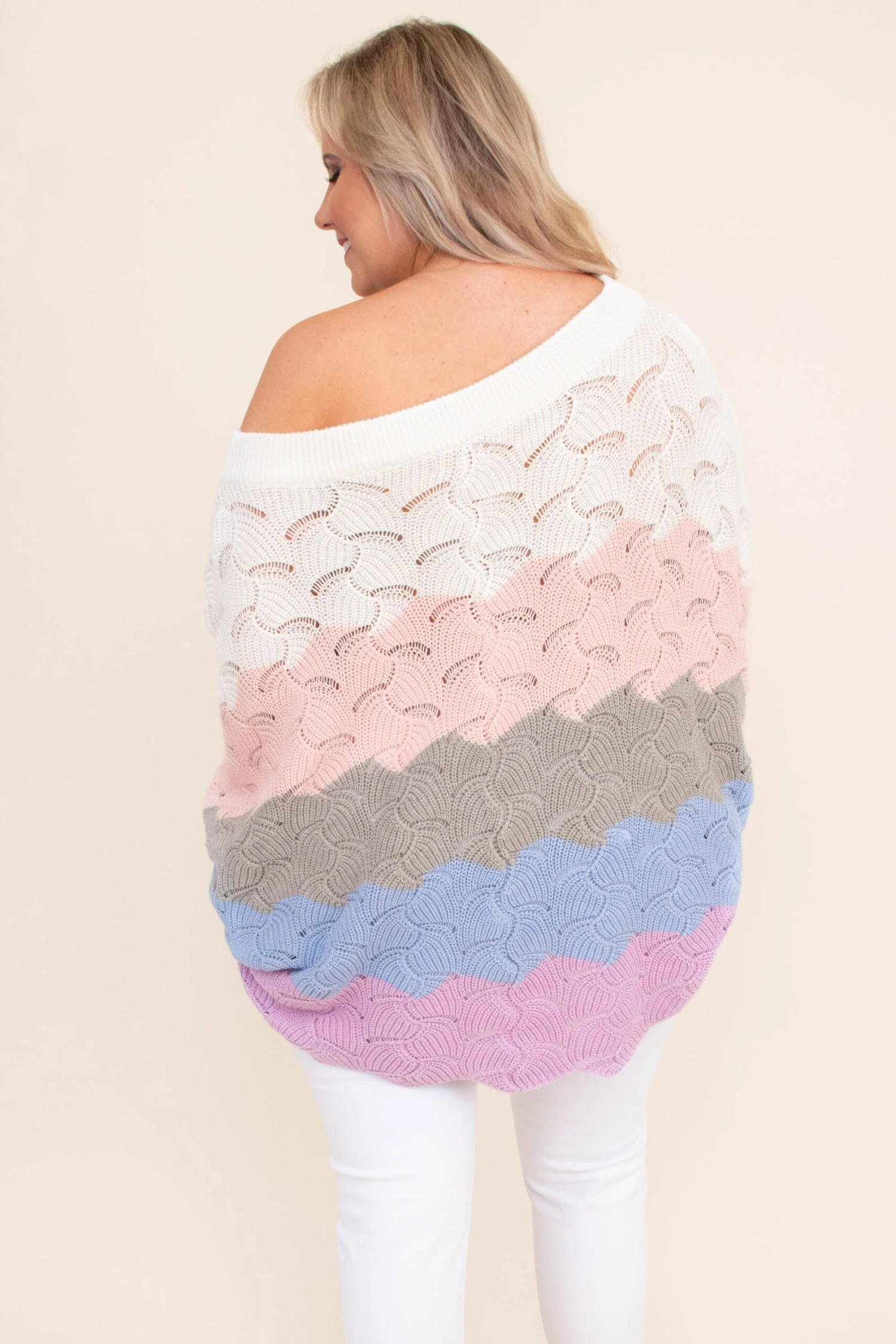 Angel In You Sweater, Blush 5 Angel In You Sweater, Blush - Image 5