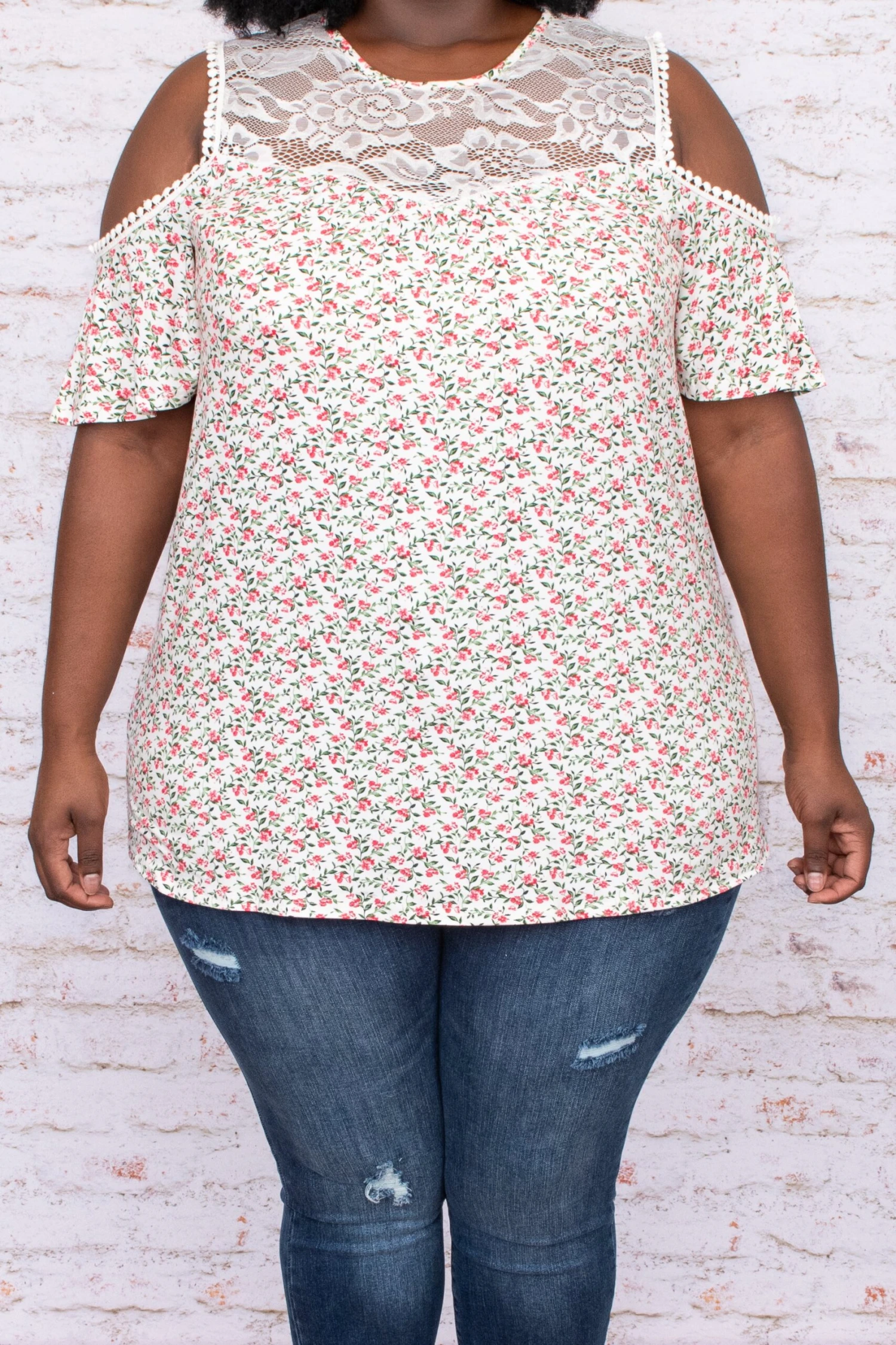 Adored Top, Ivory 4 Adored Top, Ivory - Image 4