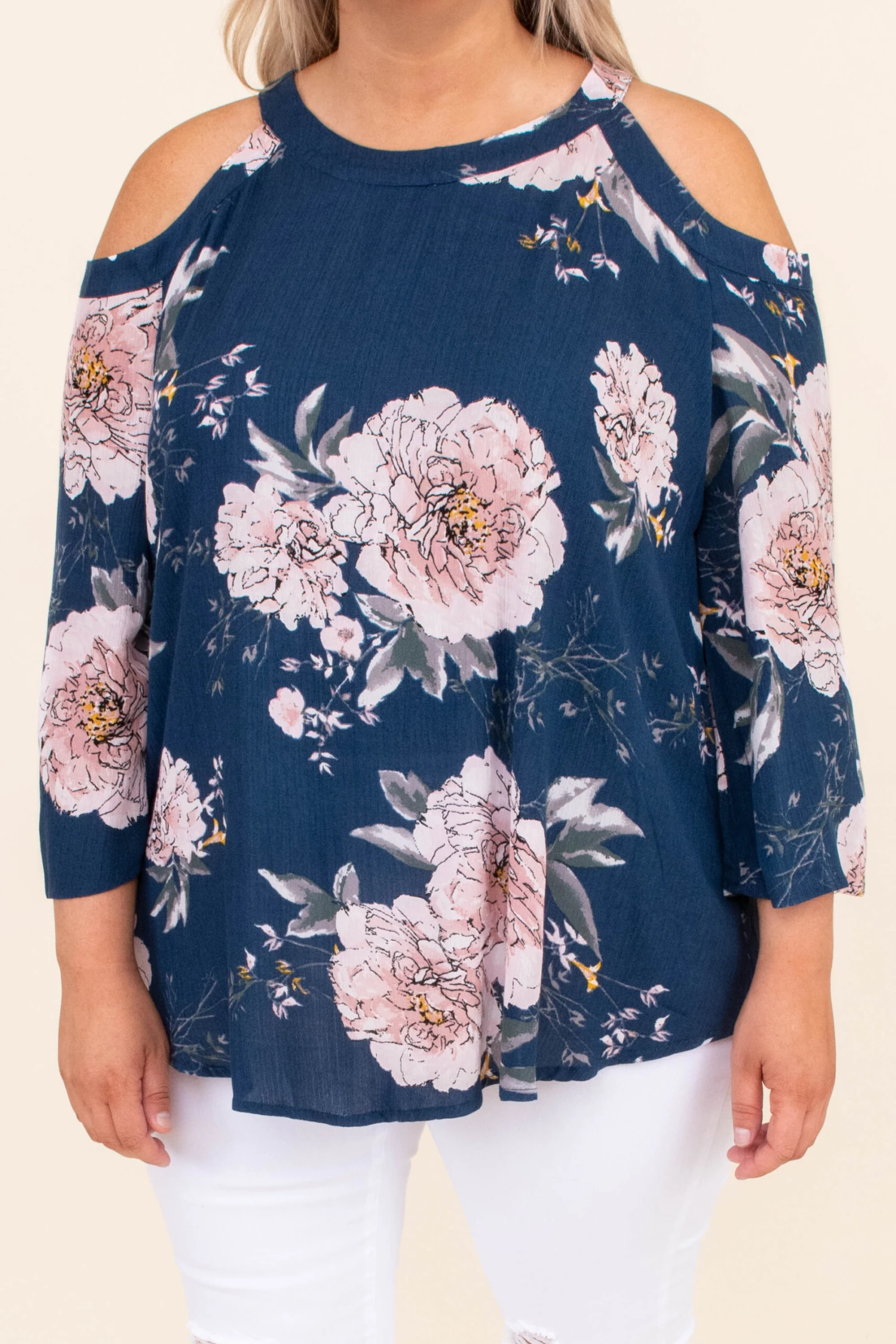 Born This Way Top, Navy 4 Born This Way Top, Navy - Image 4