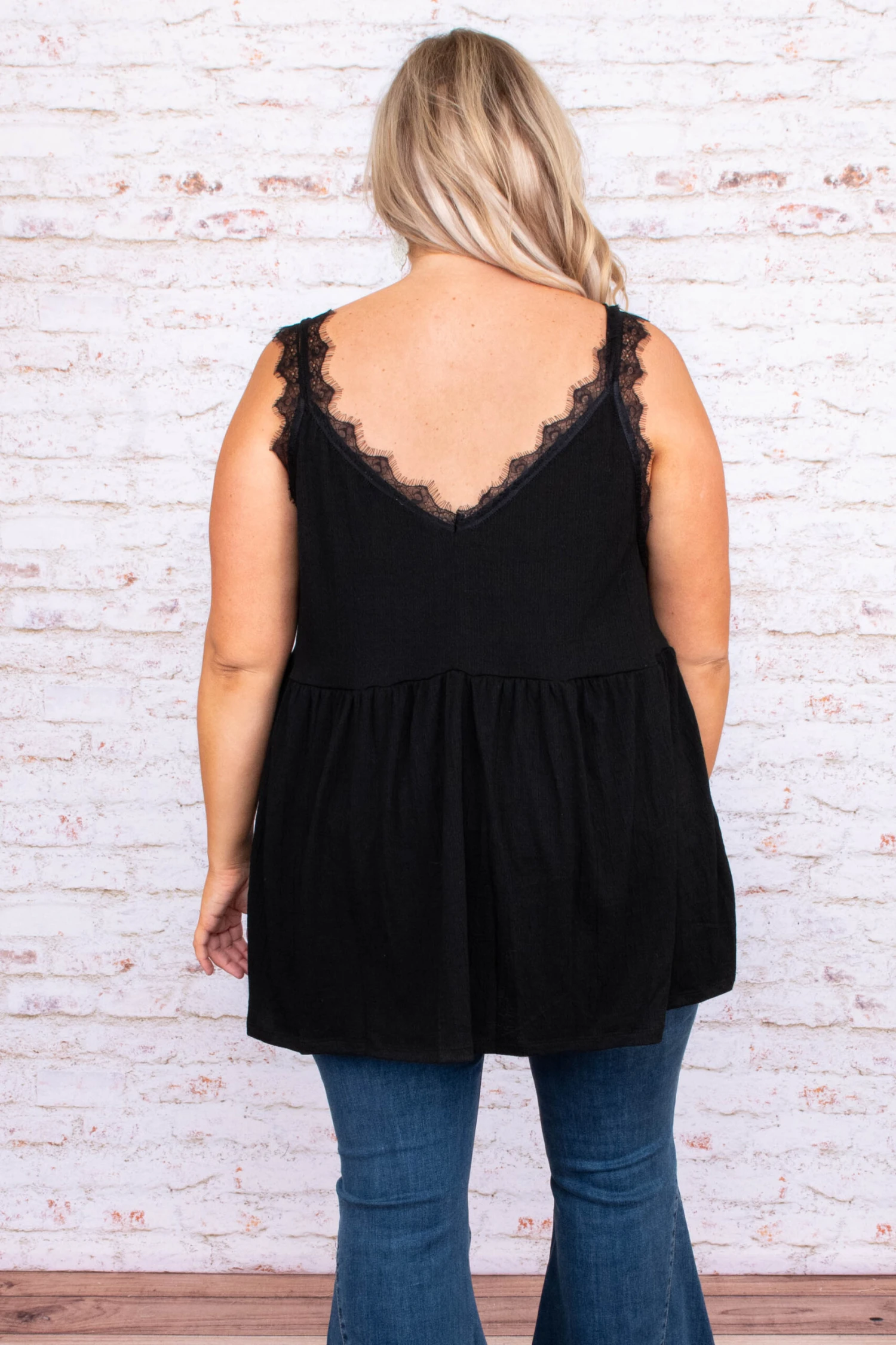 Hand In Hand Tank, Black 5 Hand In Hand Tank, Black - Image 5