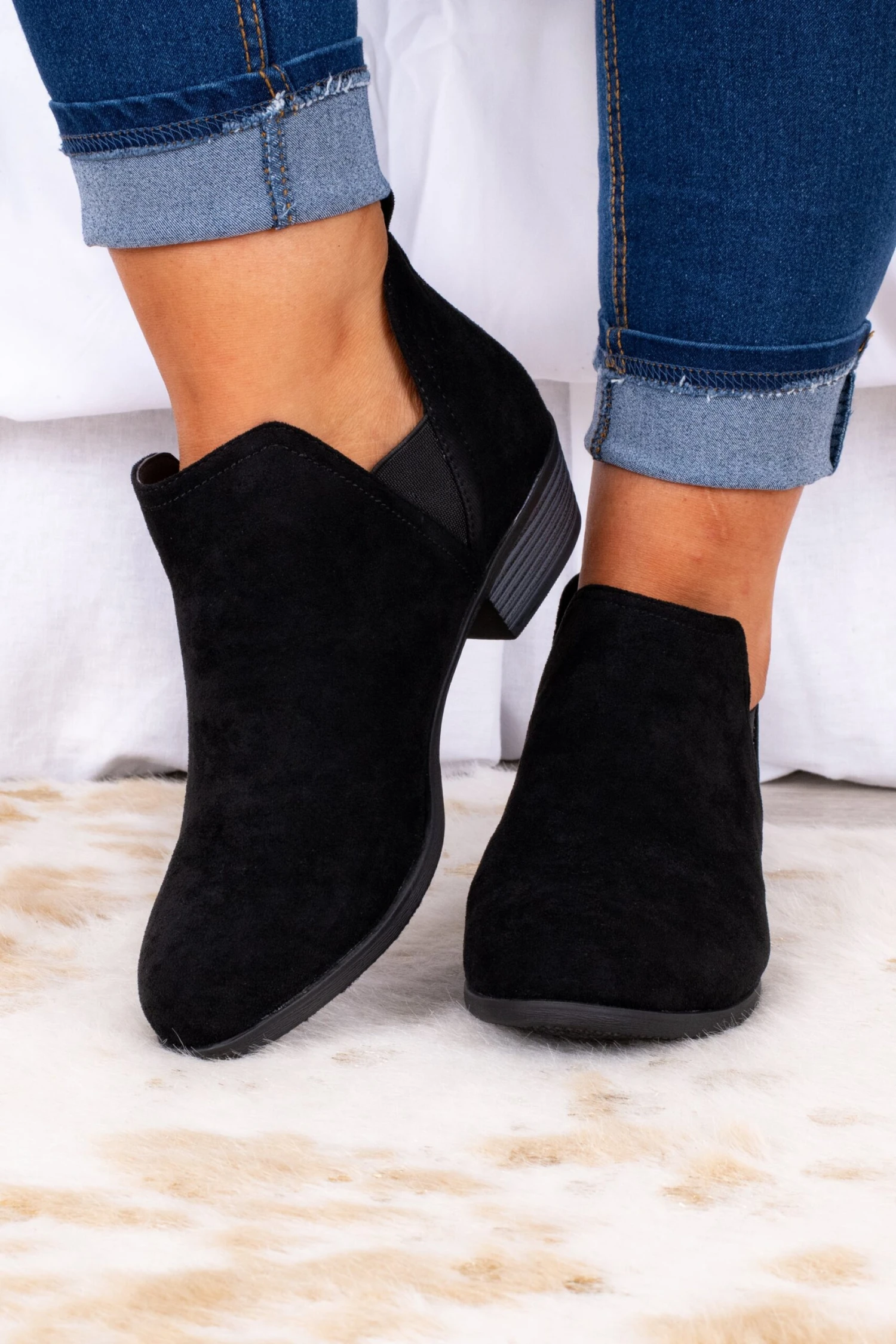 Foot In The Door Booties, Black 1 Foot In The Door Booties, Black