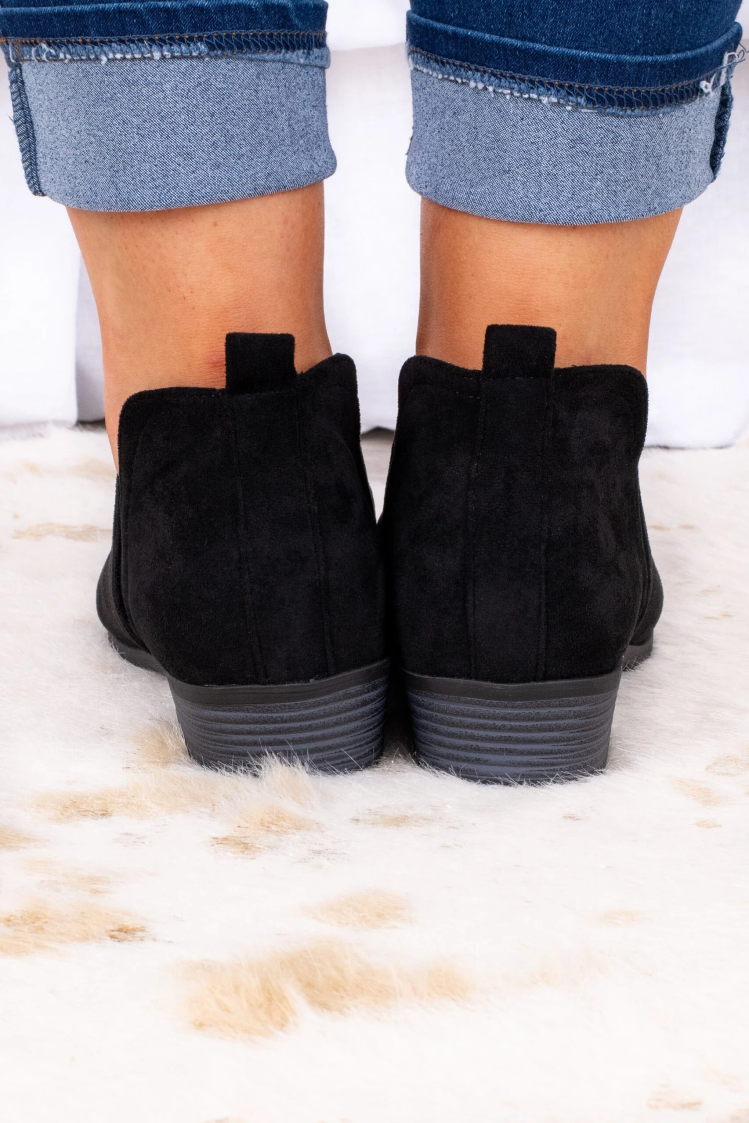 Foot In The Door Booties, Black 5 Foot In The Door Booties, Black - Image 5