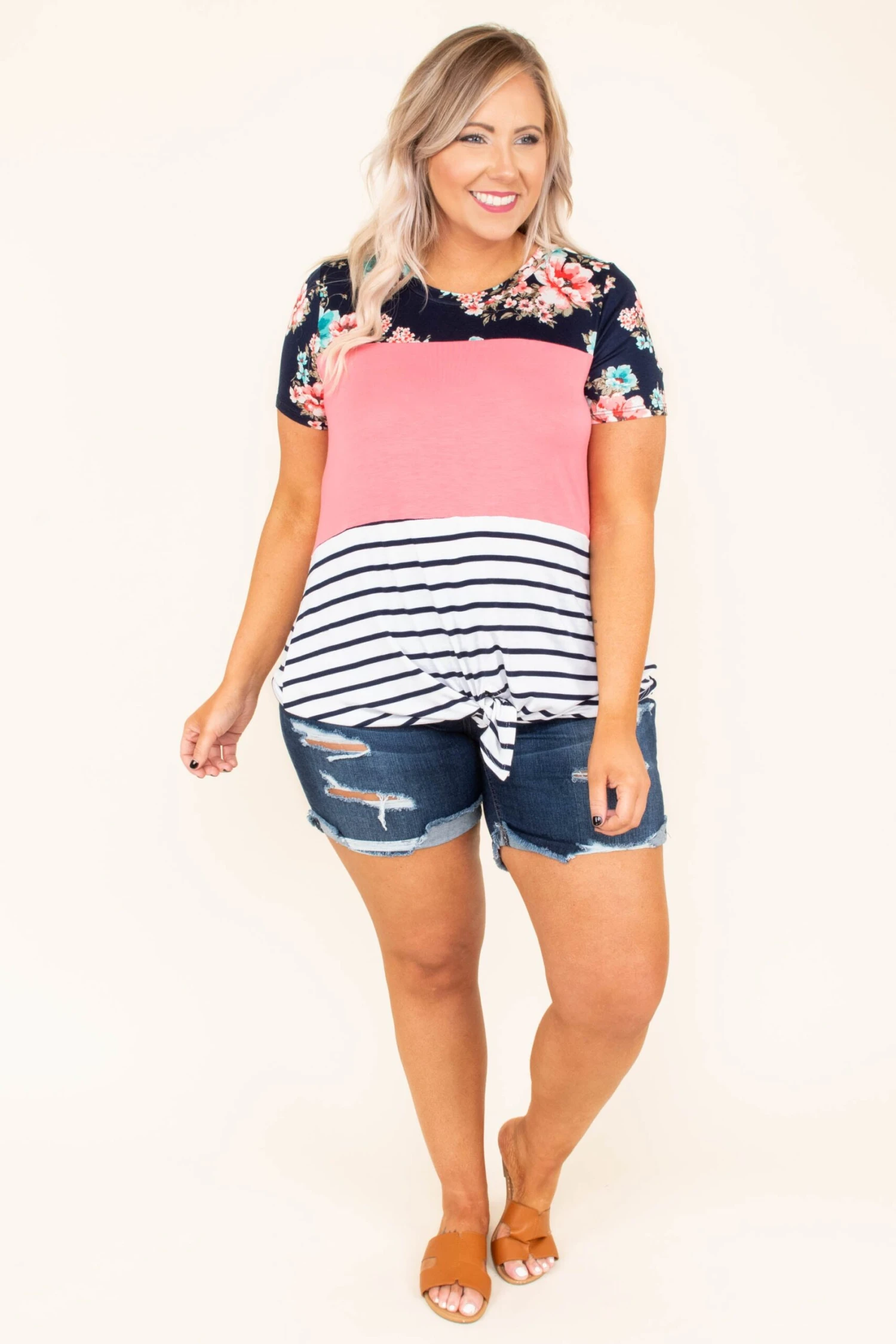 Back To The Sunset Shorts, Dark Wash 2 Back To The Sunset Shorts, Dark Wash - Image 2