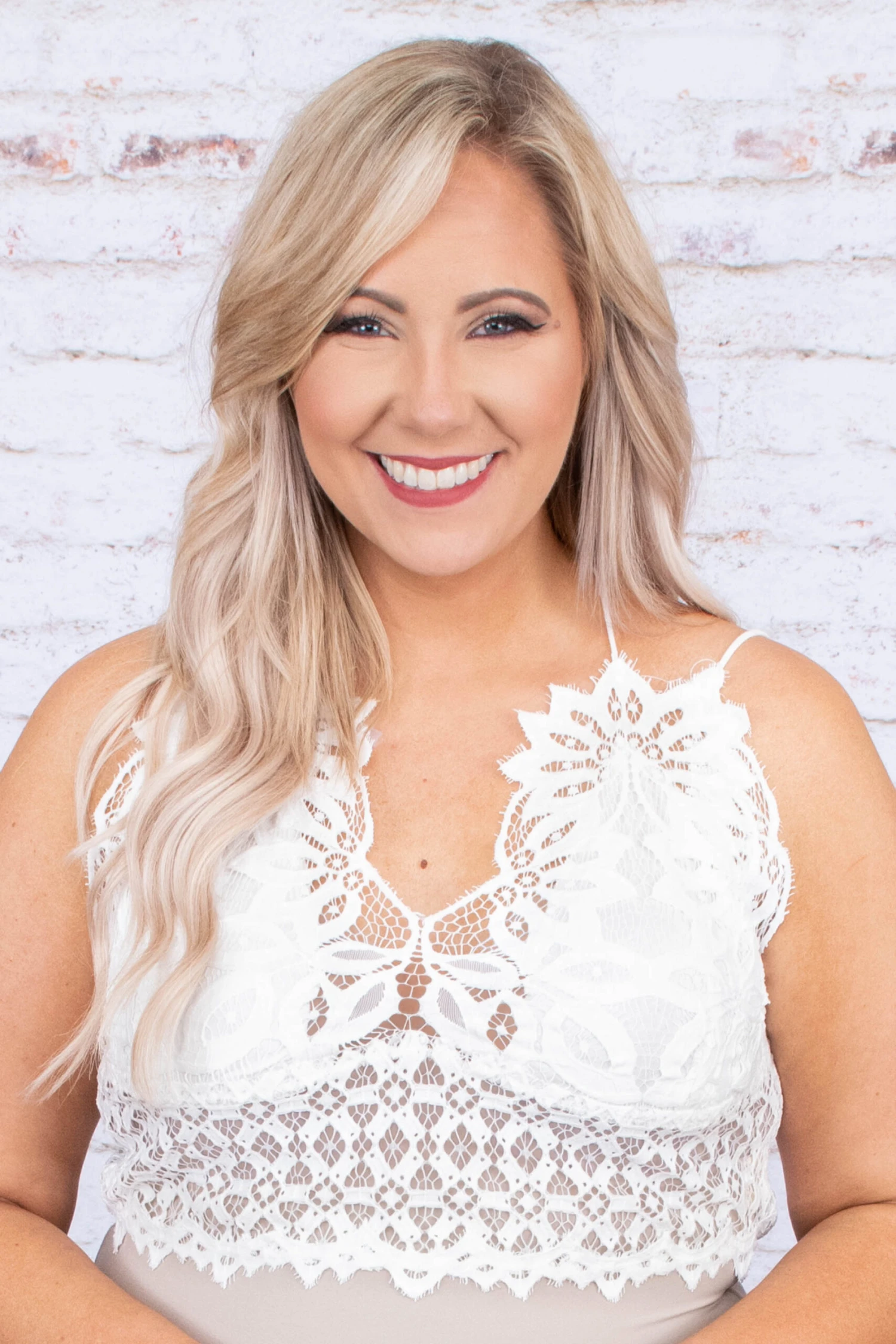 Cabo Nights Bralette, White 1 Cabo Nights Bralette, White