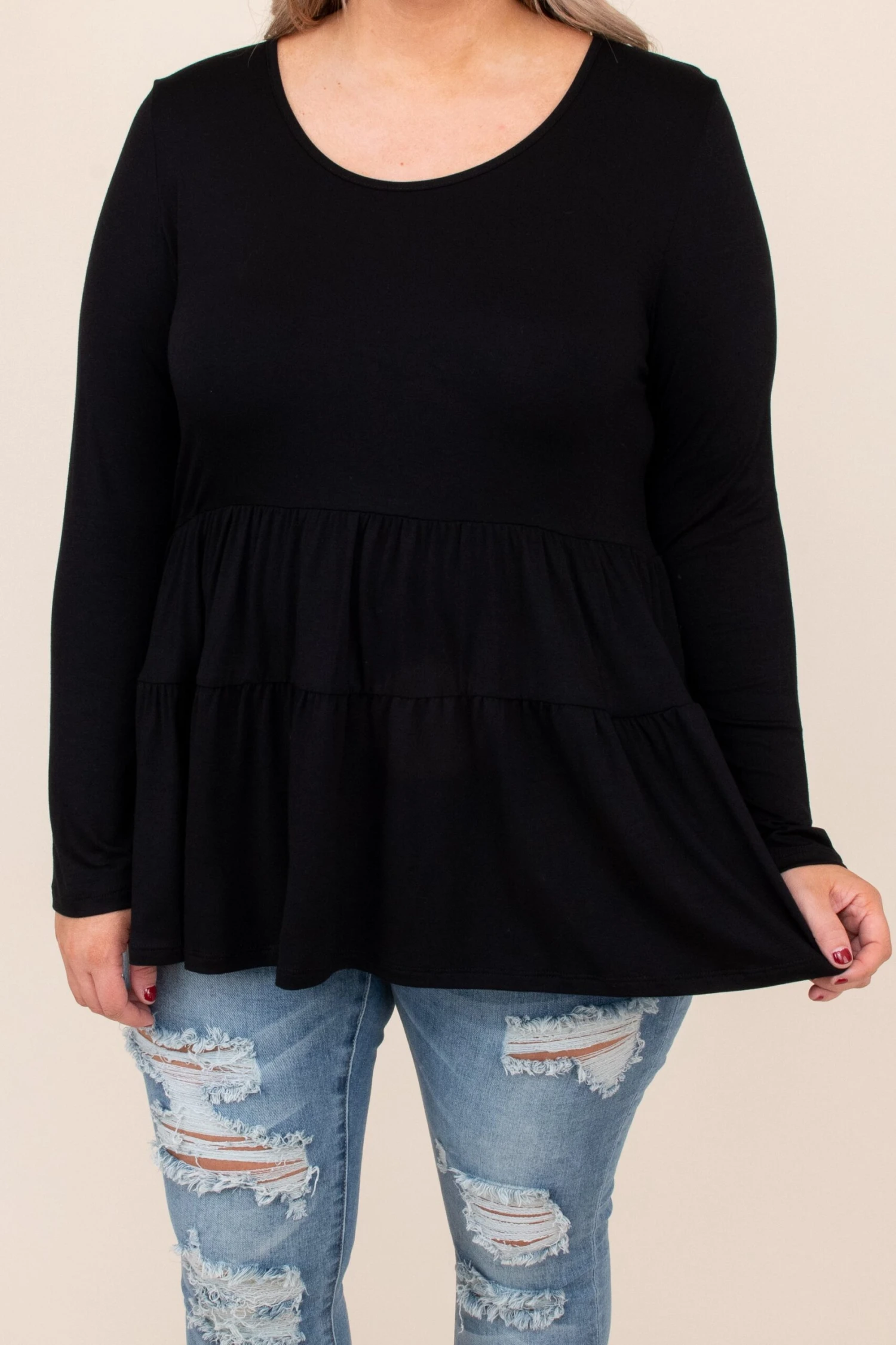 Closer To Me Top, Black 4 Closer To Me Top, Black - Image 4