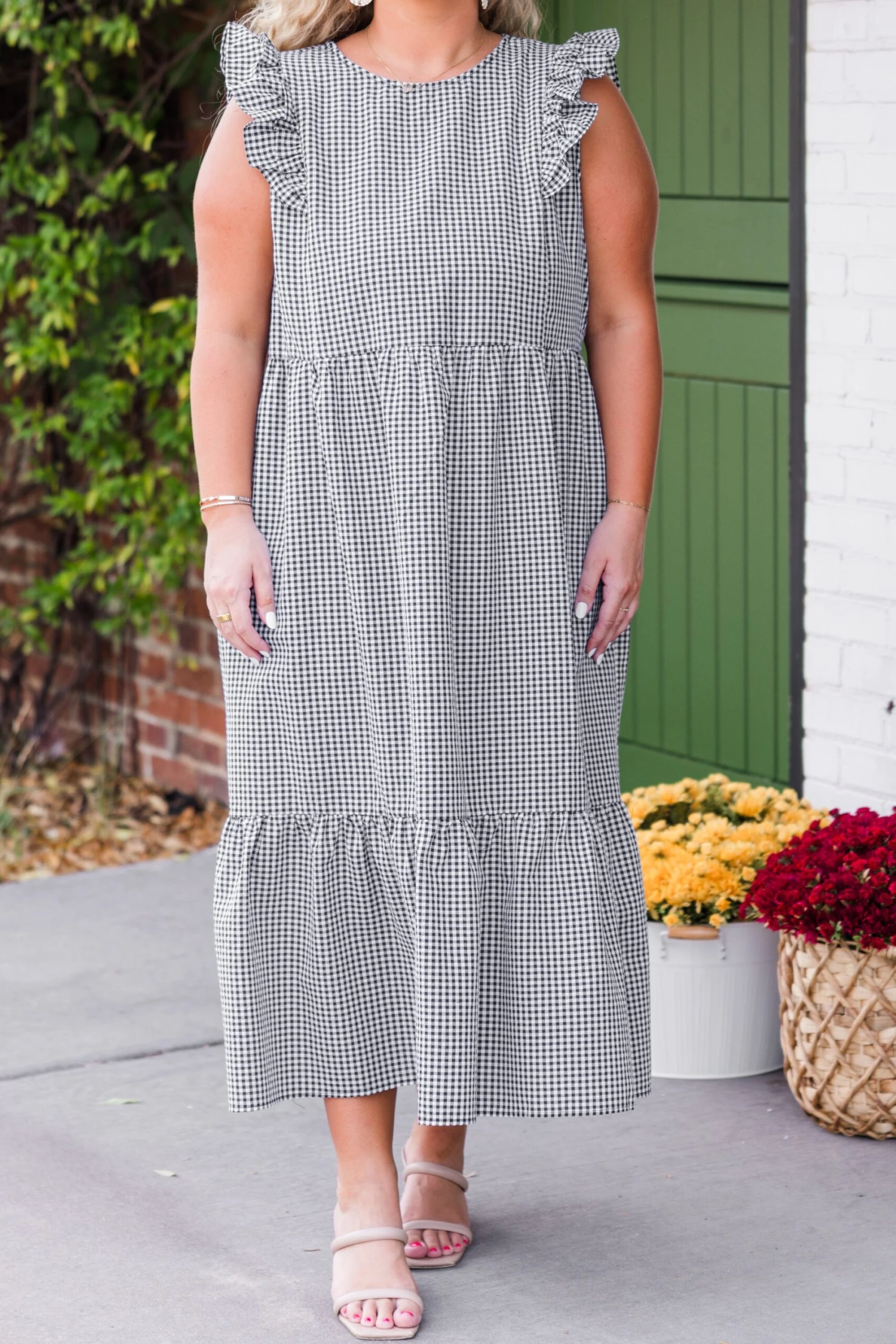 Dare To Be Dreamy Midi Dress, Black 5 Dare To Be Dreamy Midi Dress, Black - Image 5