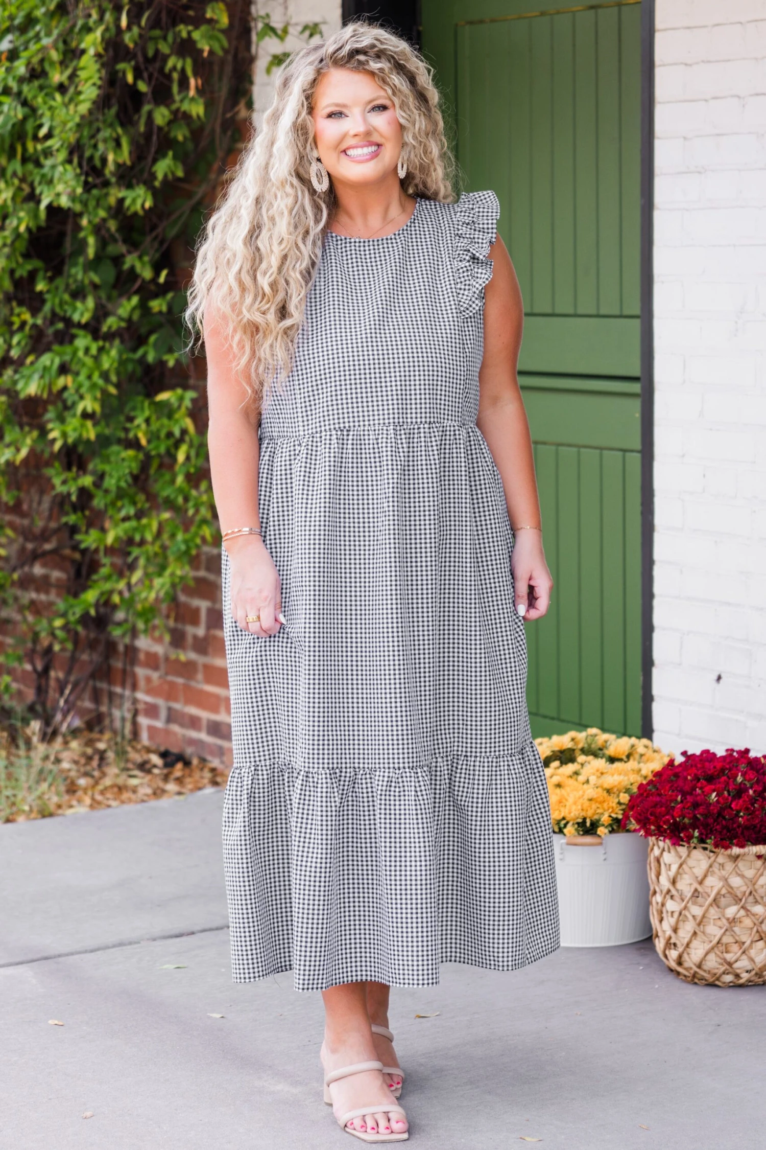 Dare To Be Dreamy Midi Dress, Black 1 Dare To Be Dreamy Midi Dress, Black