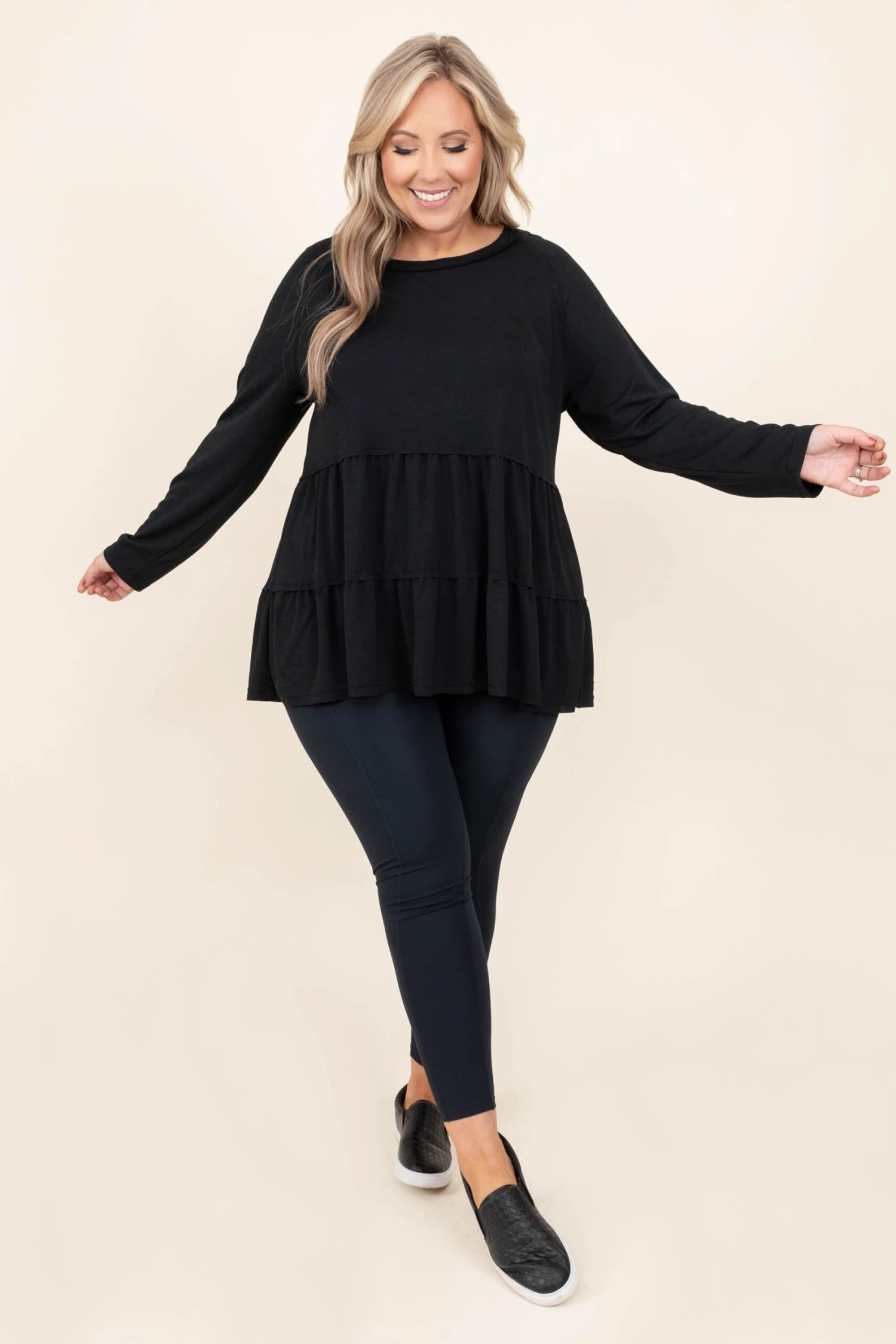 Day Dancing Top, Black 3 Day Dancing Top, Black - Image 3