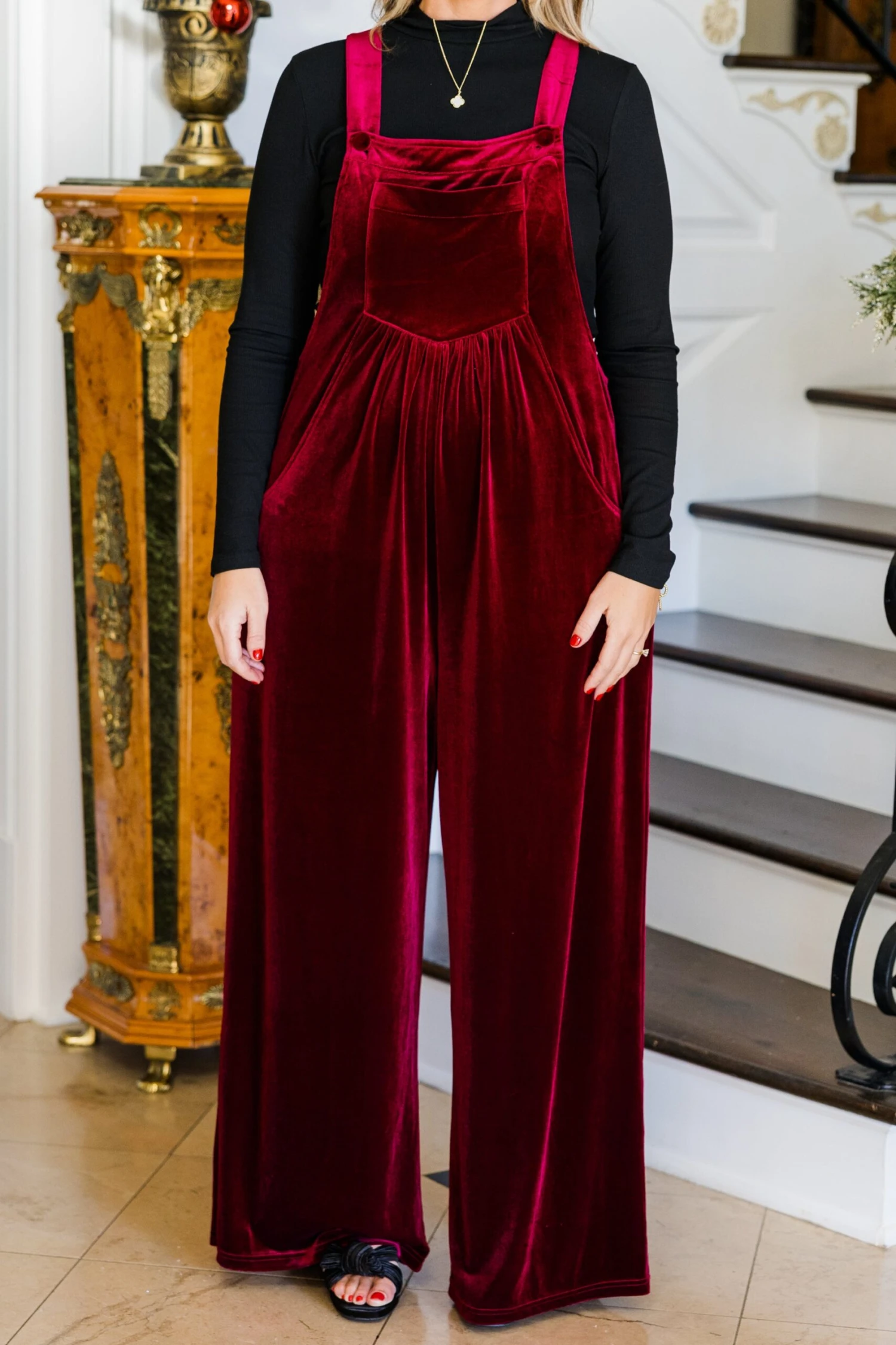 Days Going By Jumpsuit, Ruby 5 Days Going By Jumpsuit, Ruby - Image 5