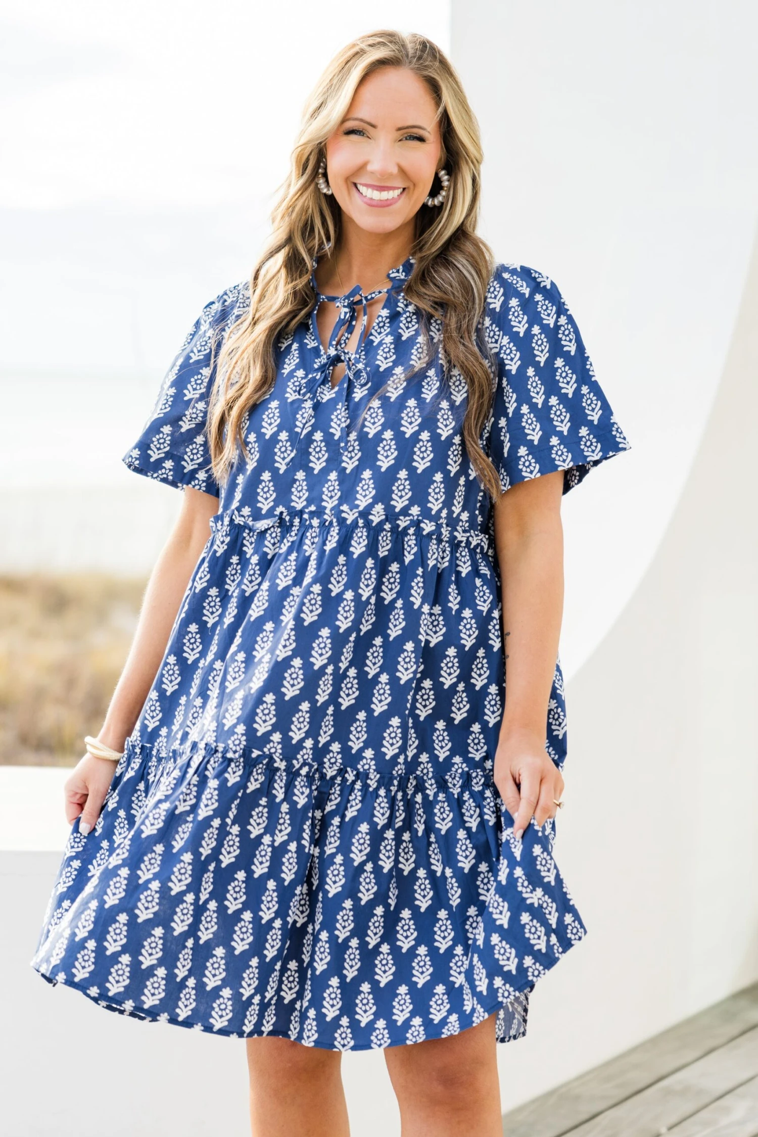Distant Moon Dress, Navy 1 Distant Moon Dress, Navy