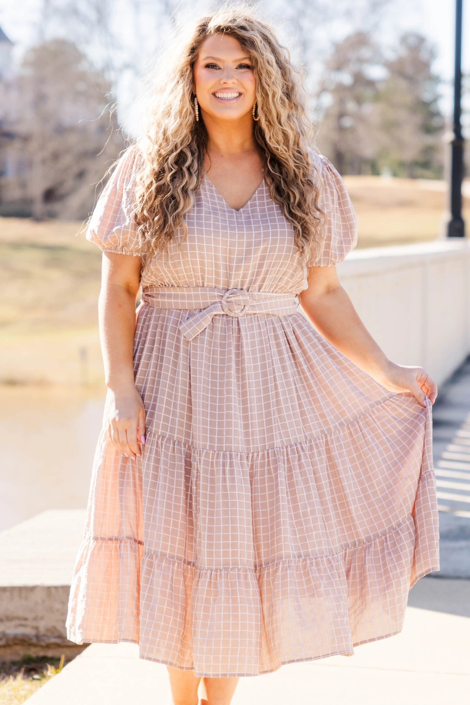 Distant Voyages Dress, Taupe 2 Distant Voyages Dress, Taupe - Image 2