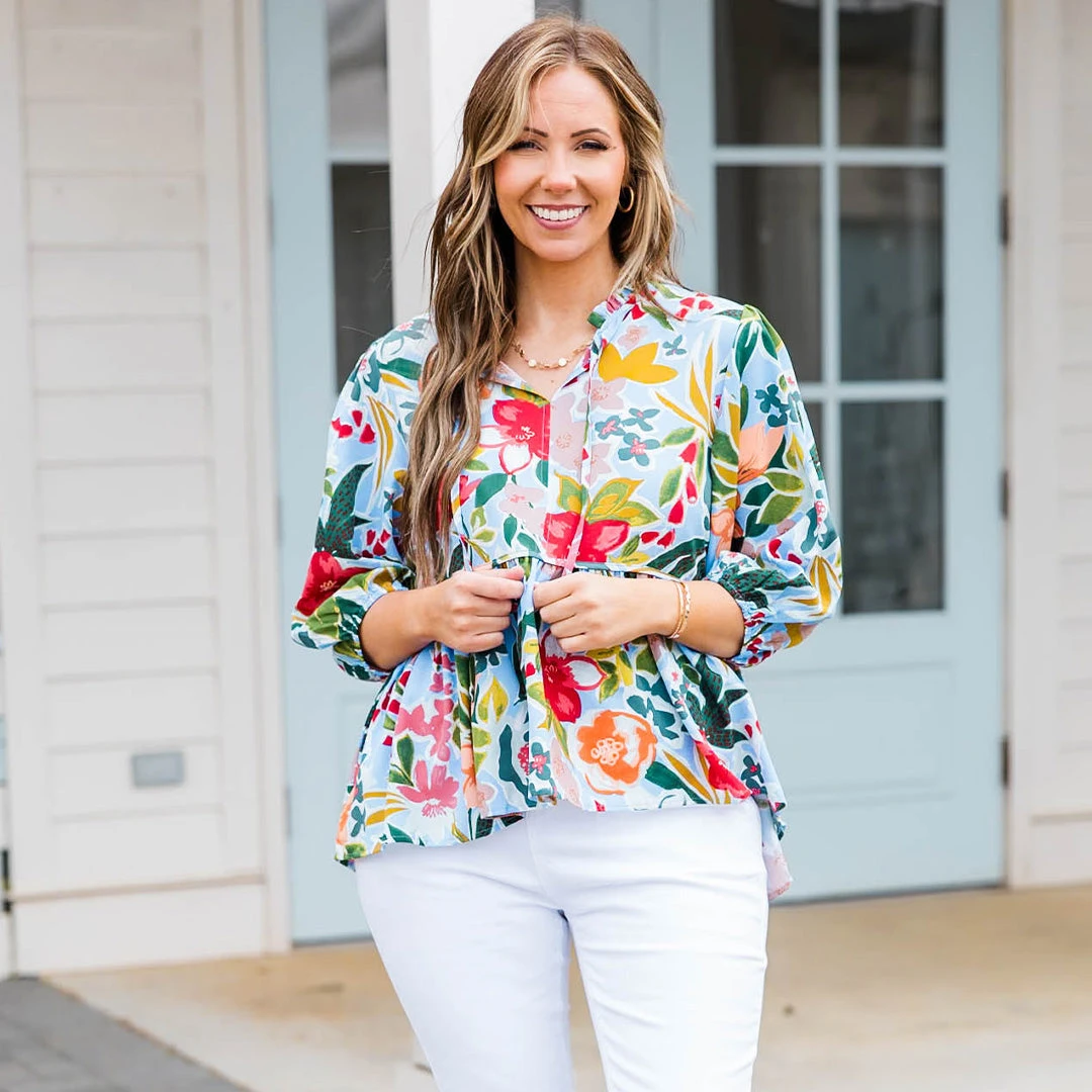 Divine Being Top, Blue 6 Divine Being Top, Blue - Image 6