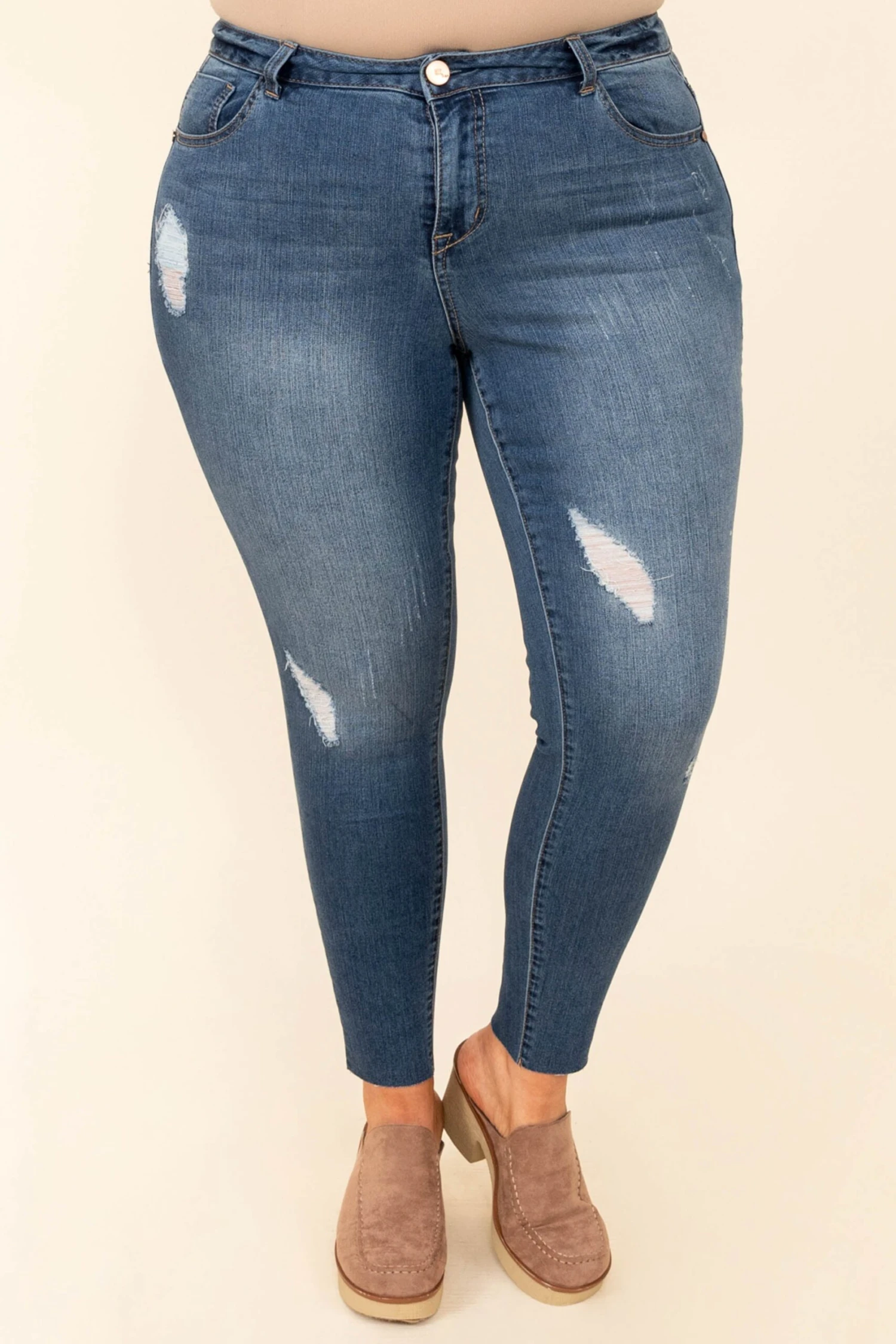 Don't Disturb Me Jeans, Dark Wash 3 Don't Disturb Me Jeans, Dark Wash - Image 3