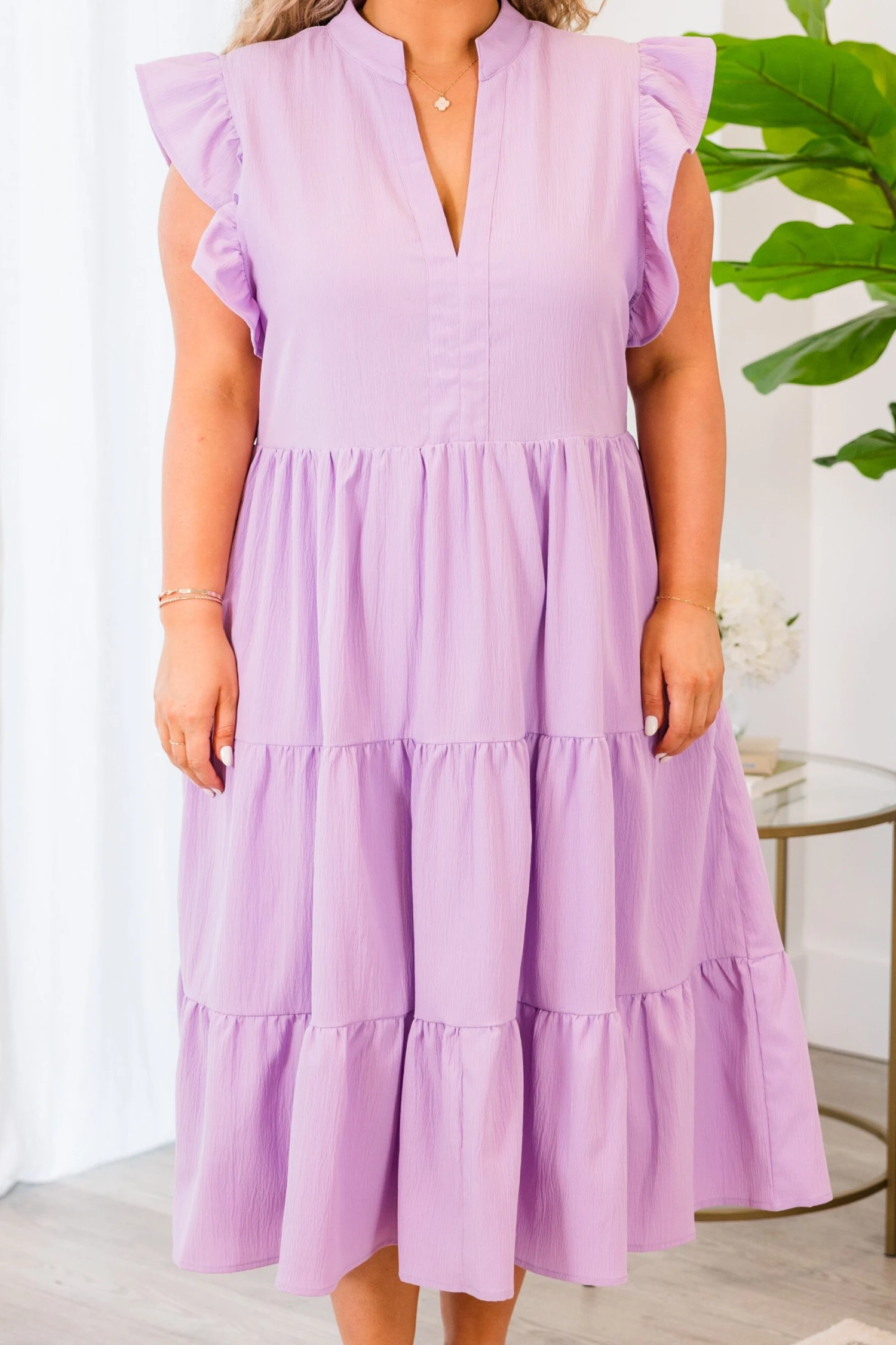 Don't Leave So Soon Midi Dress, Lavender 6 Don't Leave So Soon Midi Dress, Lavender - Image 6