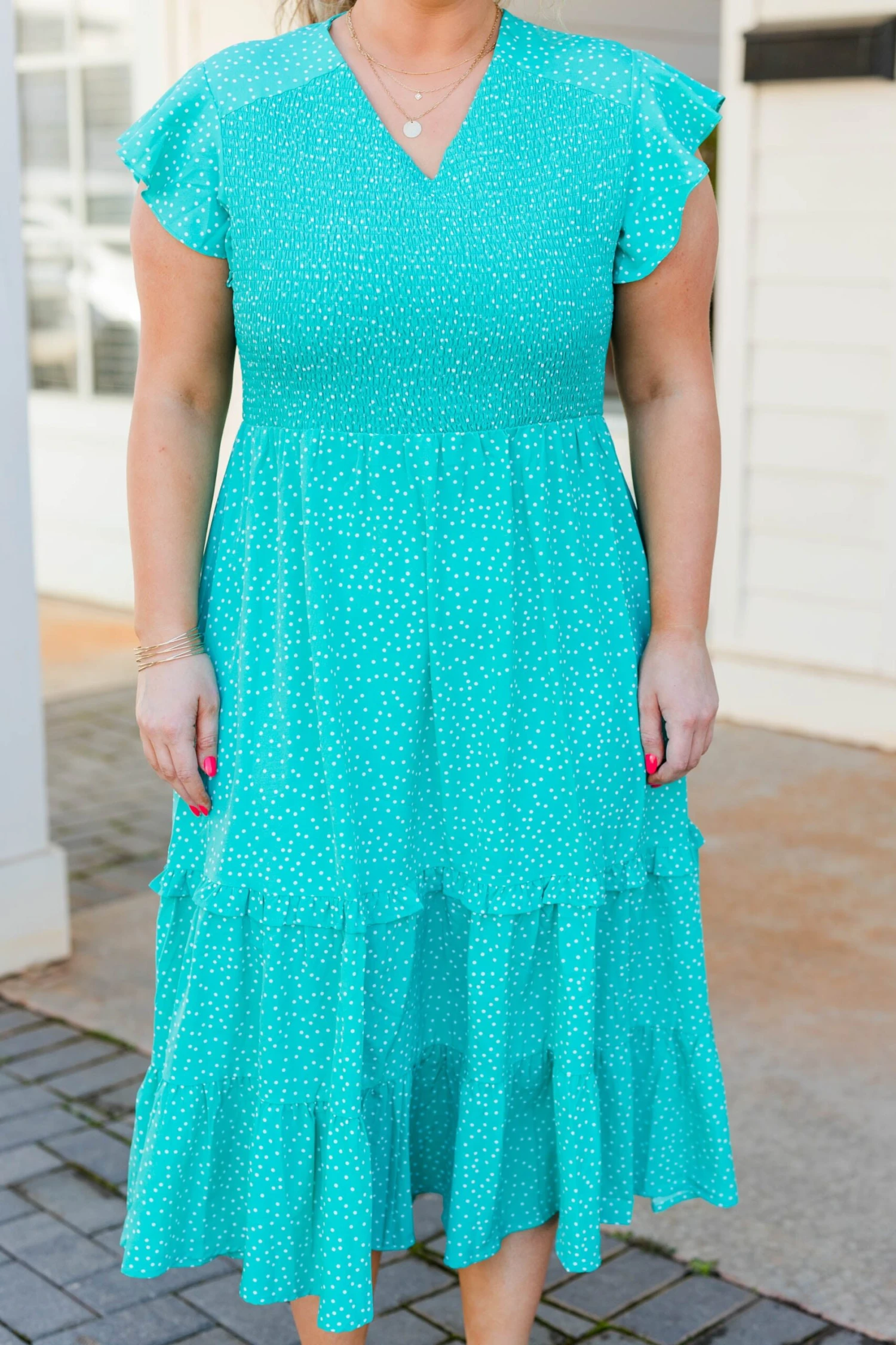 Dreaming About You And Me Dress, Seafoam 6 Dreaming About You And Me Dress, Seafoam - Image 6
