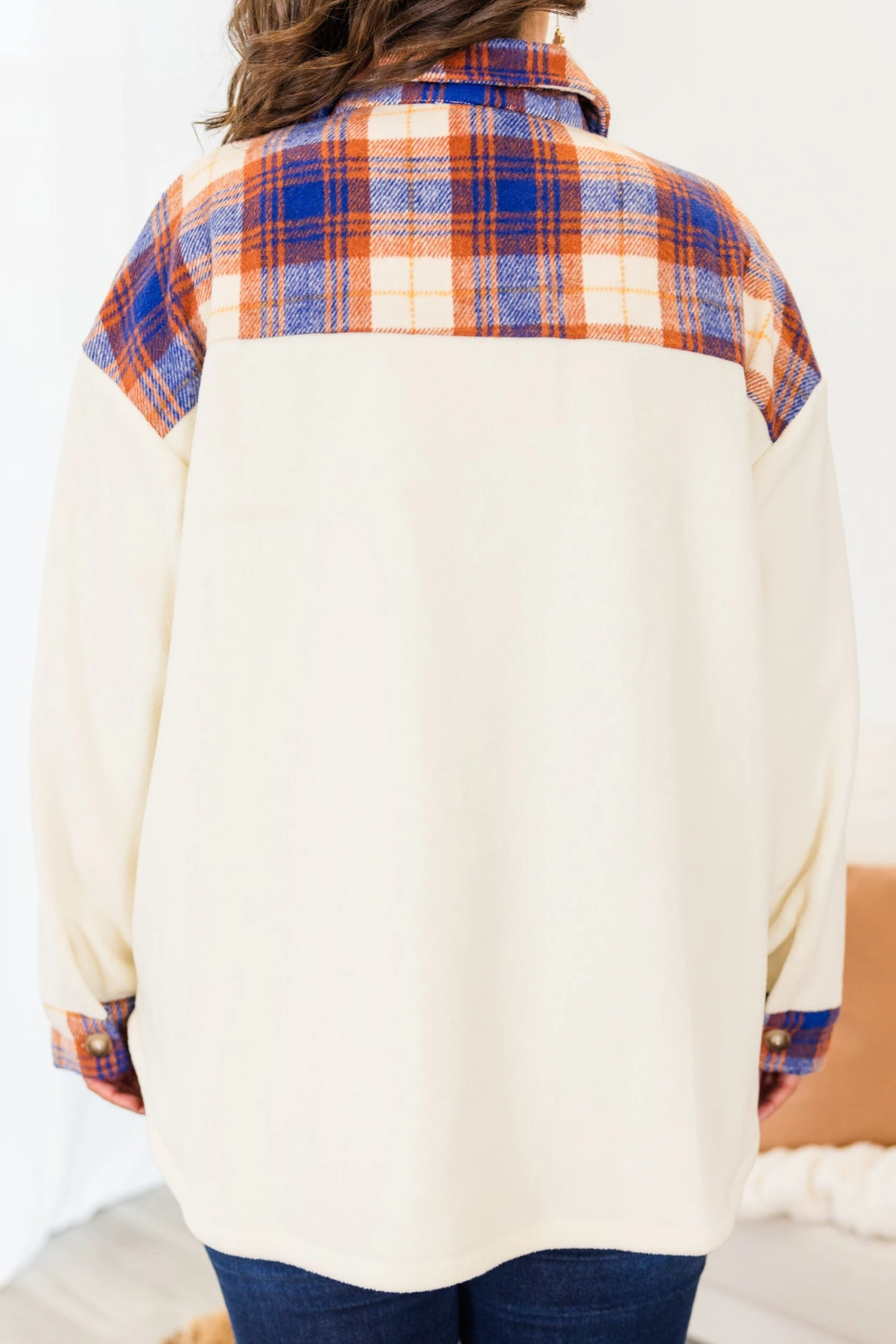 Dreaming Of Me And You Jacket, Orange Combo 7 Dreaming Of Me And You Jacket, Orange Combo - Image 7