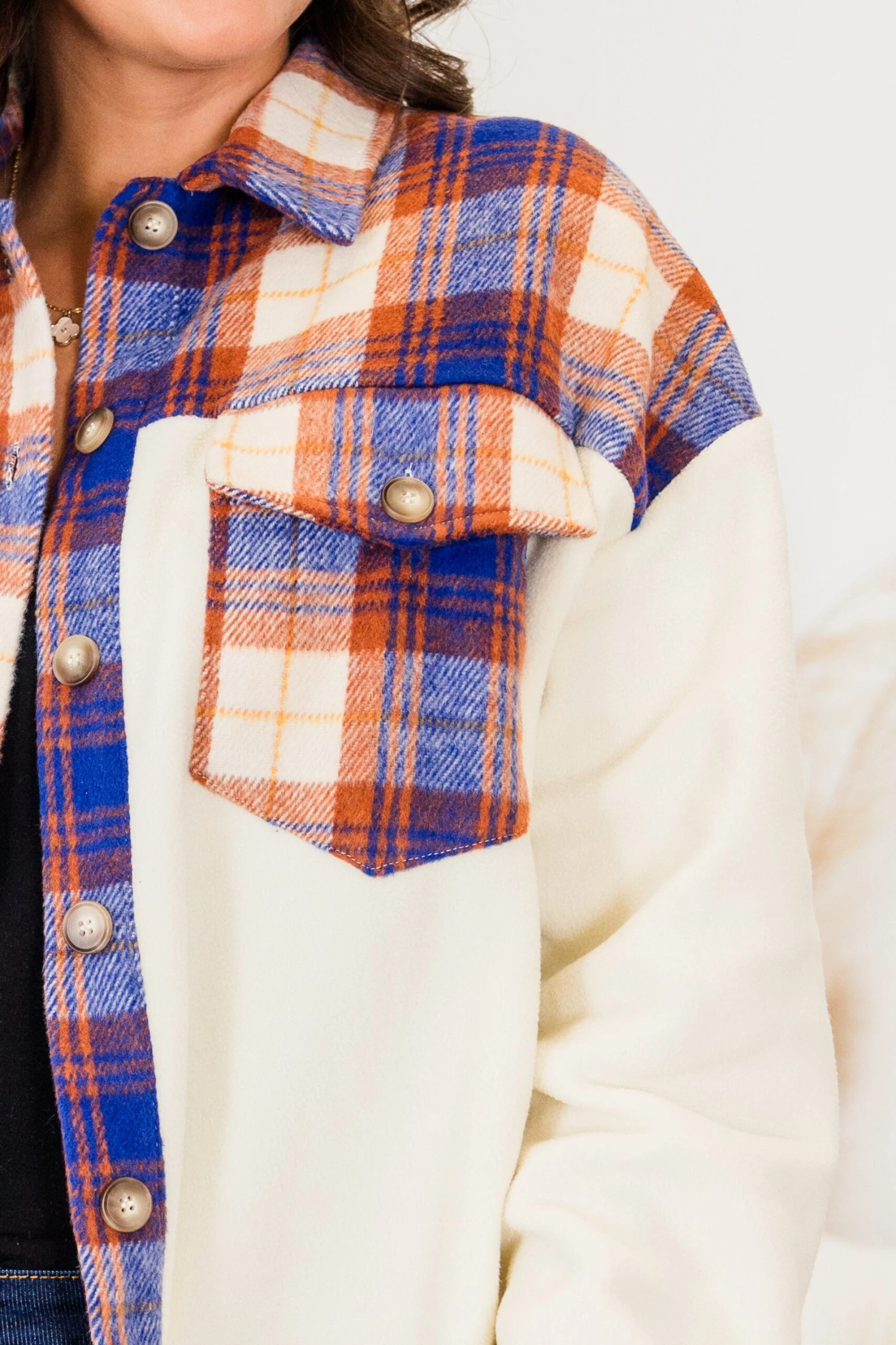 Dreaming Of Me And You Jacket, Orange Combo 5 Dreaming Of Me And You Jacket, Orange Combo - Image 5