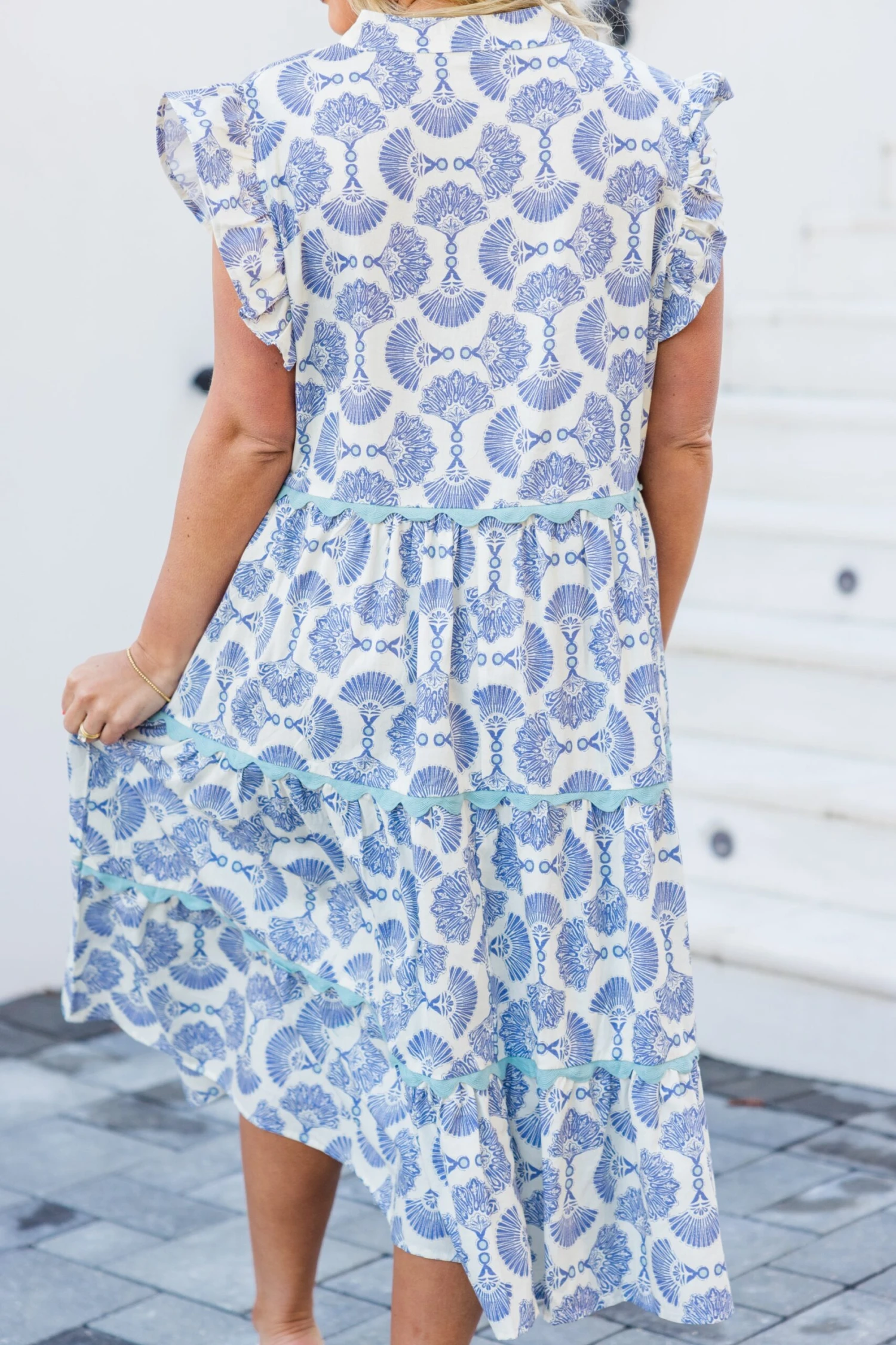 Dreams Of Us Dress, Blue 6 Dreams Of Us Dress, Blue - Image 6