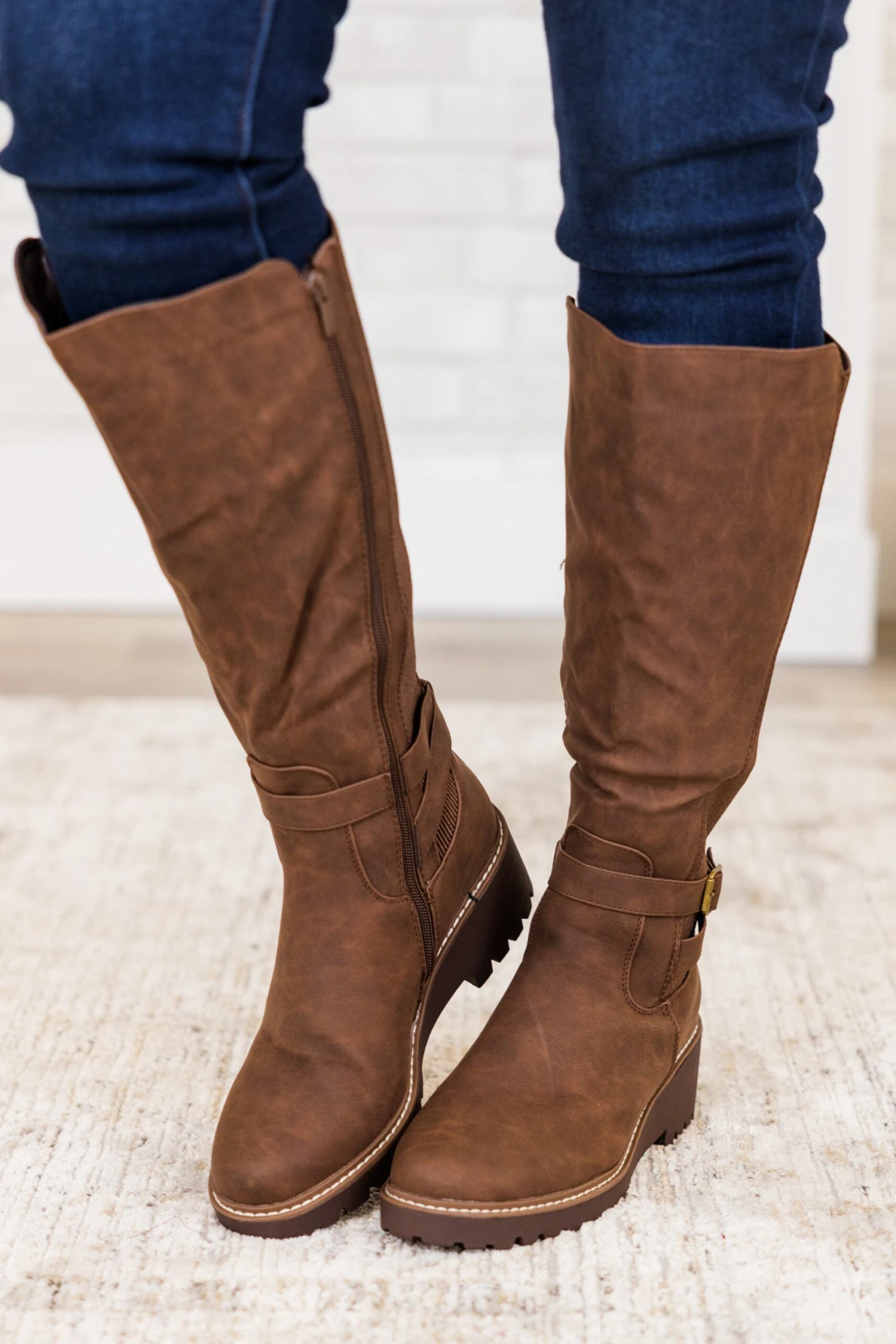 Dynamic Steps Boots, Brown 3 Dynamic Steps Boots, Brown - Image 3