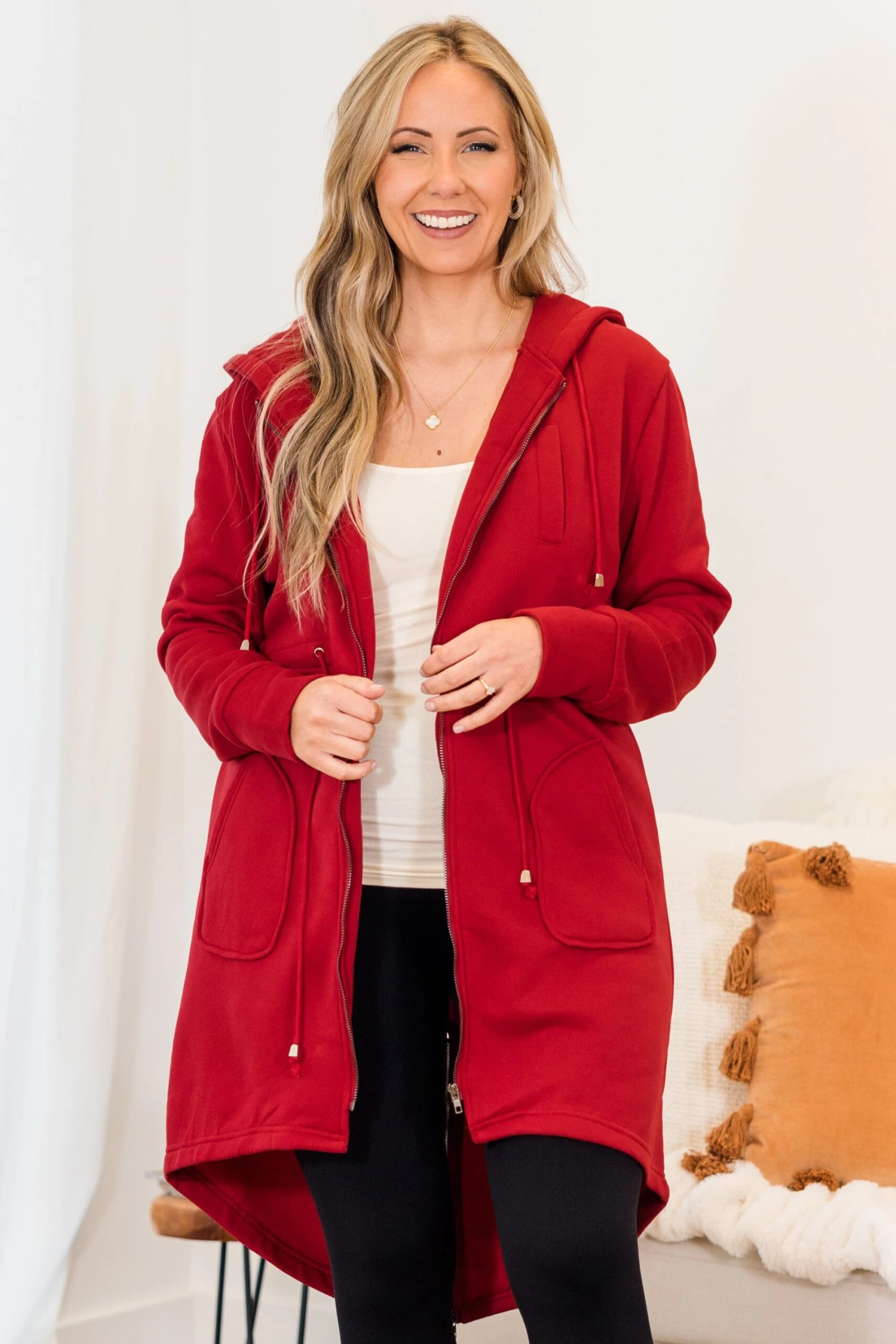 Early Morning Jacket, Burgundy 1 Early Morning Jacket, Burgundy