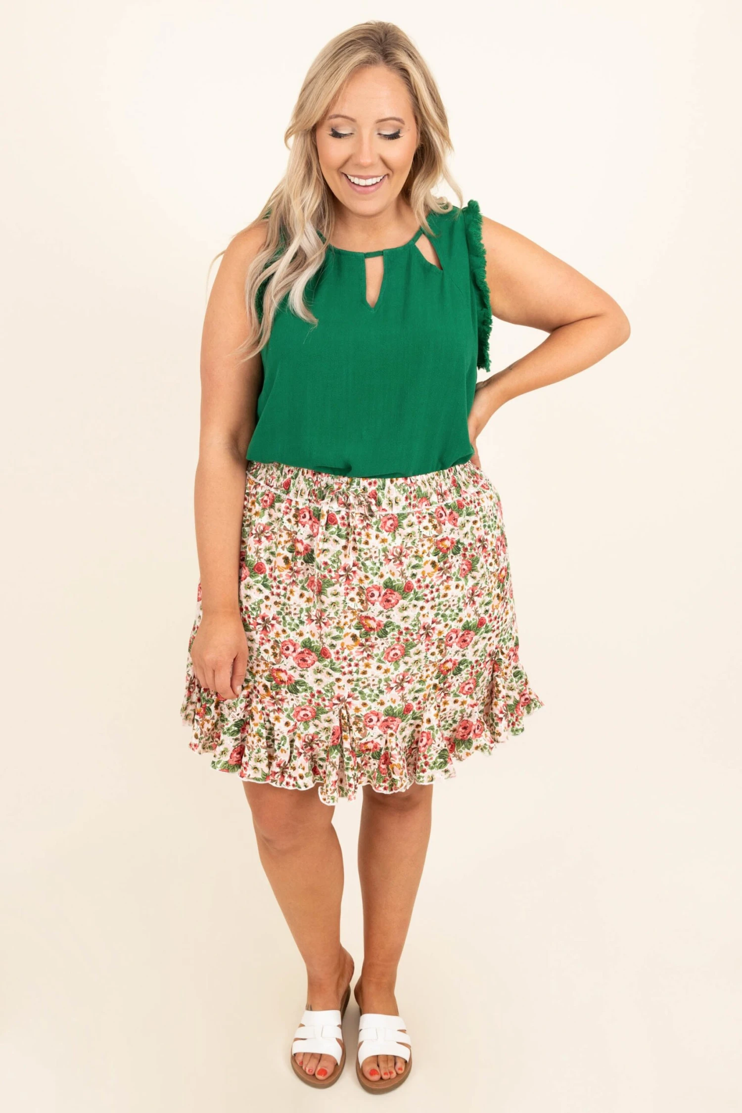 East Of The Sun Skirt, White 4 East Of The Sun Skirt, White - Image 4