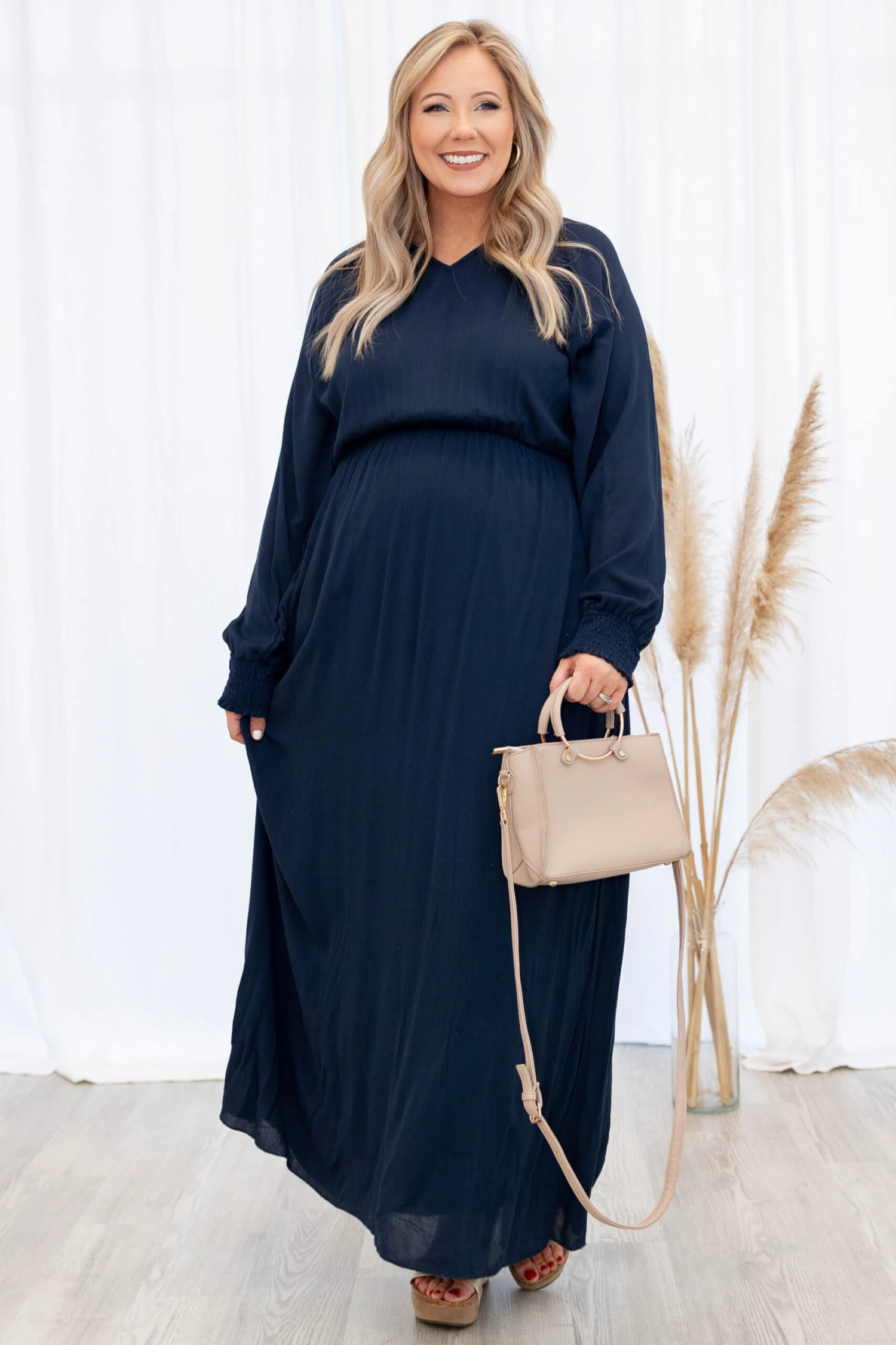 Eternal Hope Dress, Navy 1 Eternal Hope Dress, Navy