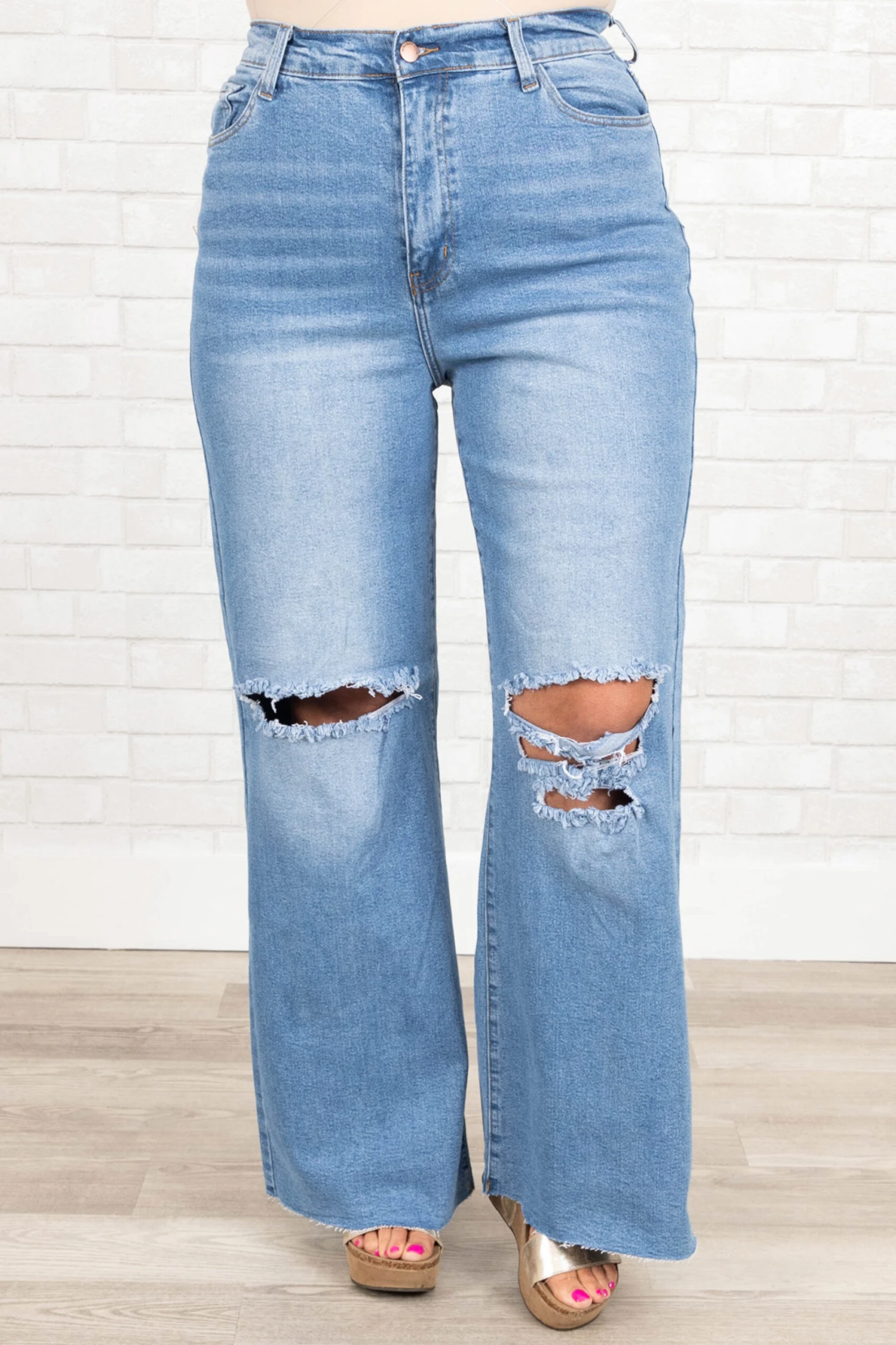 Exploring New Cities Jeans, Medium Wash 3 Exploring New Cities Jeans, Medium Wash - Image 3