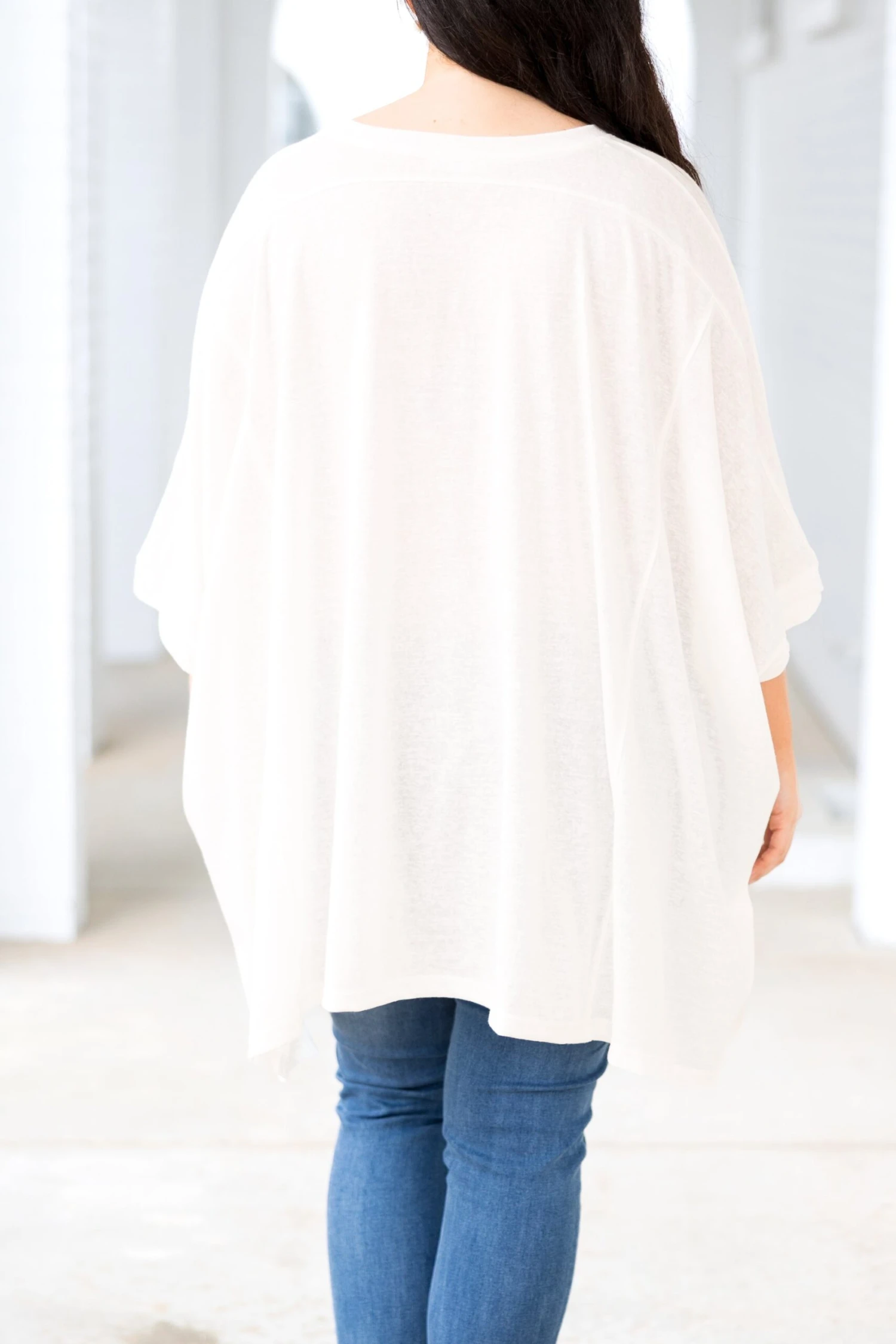 Feel Me Top, White 4 Feel Me Top, White - Image 4