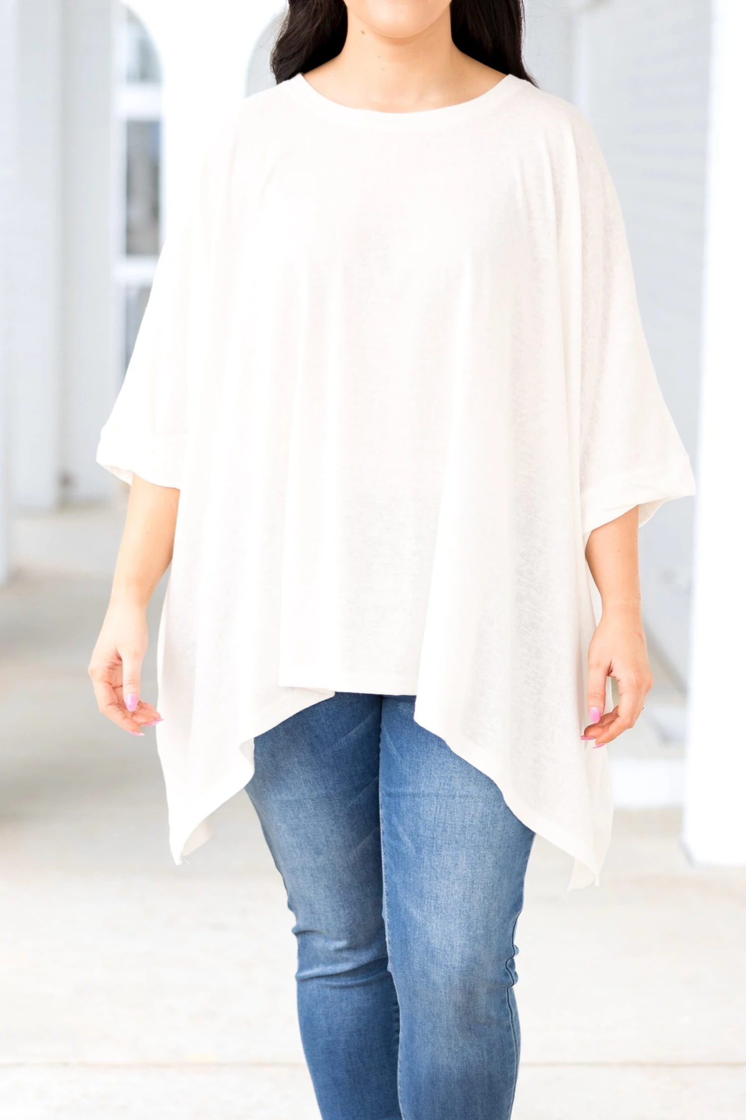 Feel Me Top, White 5 Feel Me Top, White - Image 5