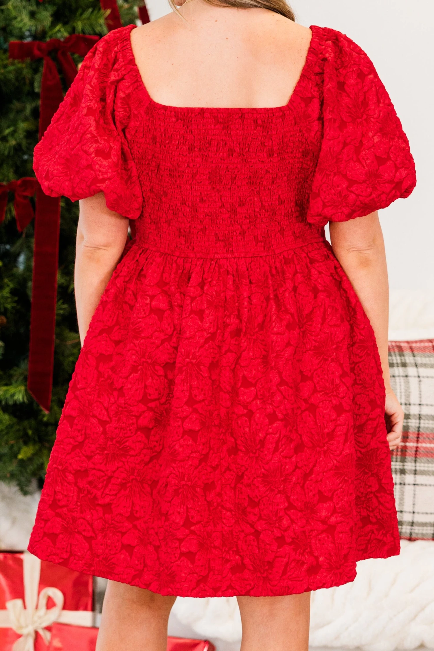 Feel The Magic Dress, Red 7 Feel The Magic Dress, Red - Image 7