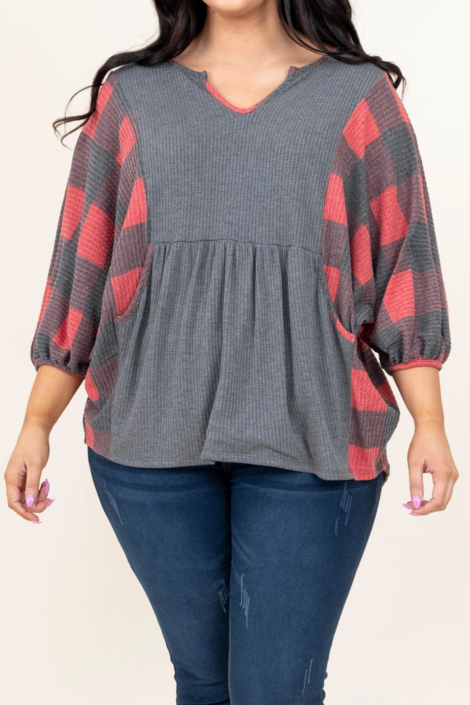 Finding Beauty Top, Red 4 Finding Beauty Top, Red - Image 4