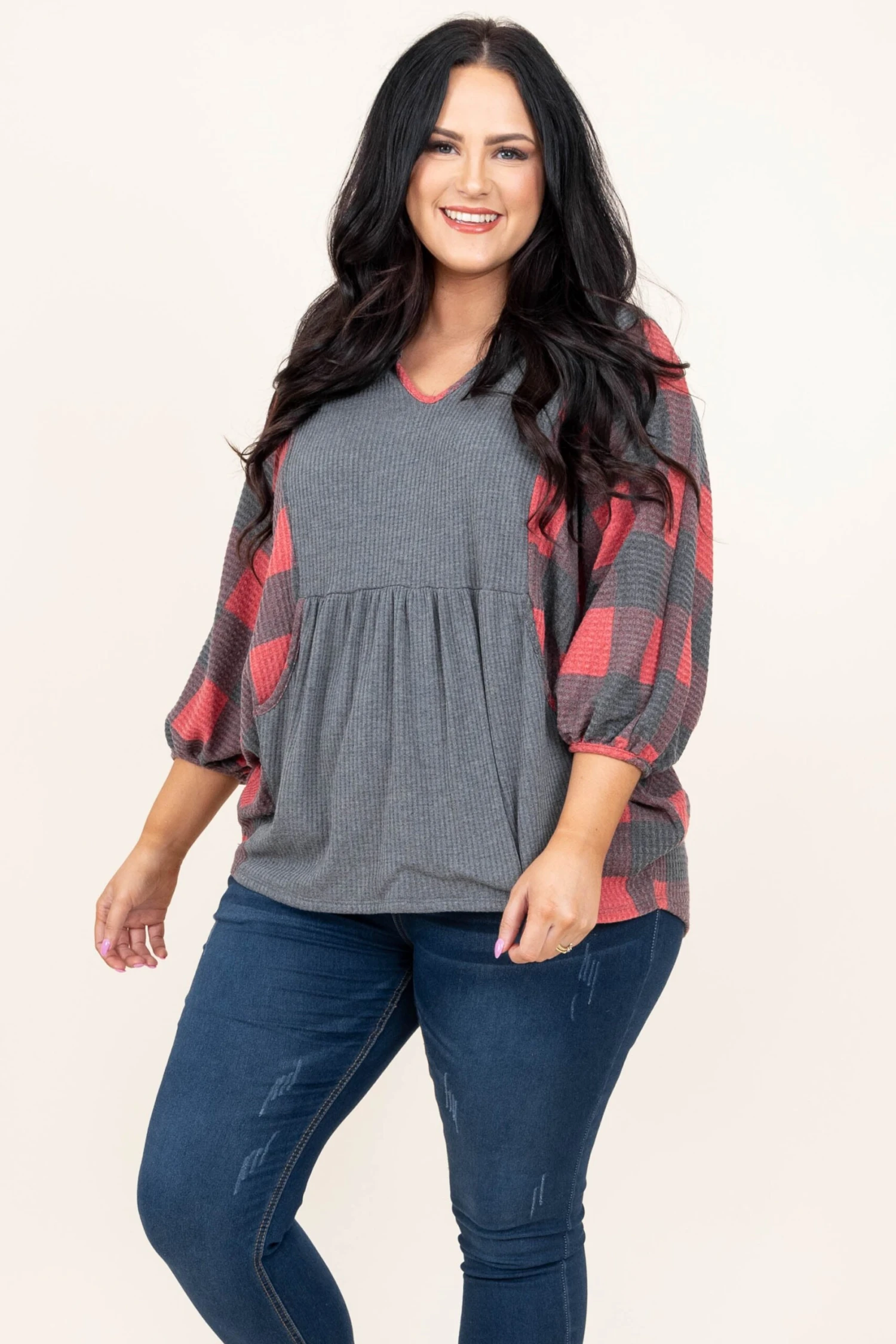 Finding Beauty Top, Red 1 Finding Beauty Top, Red
