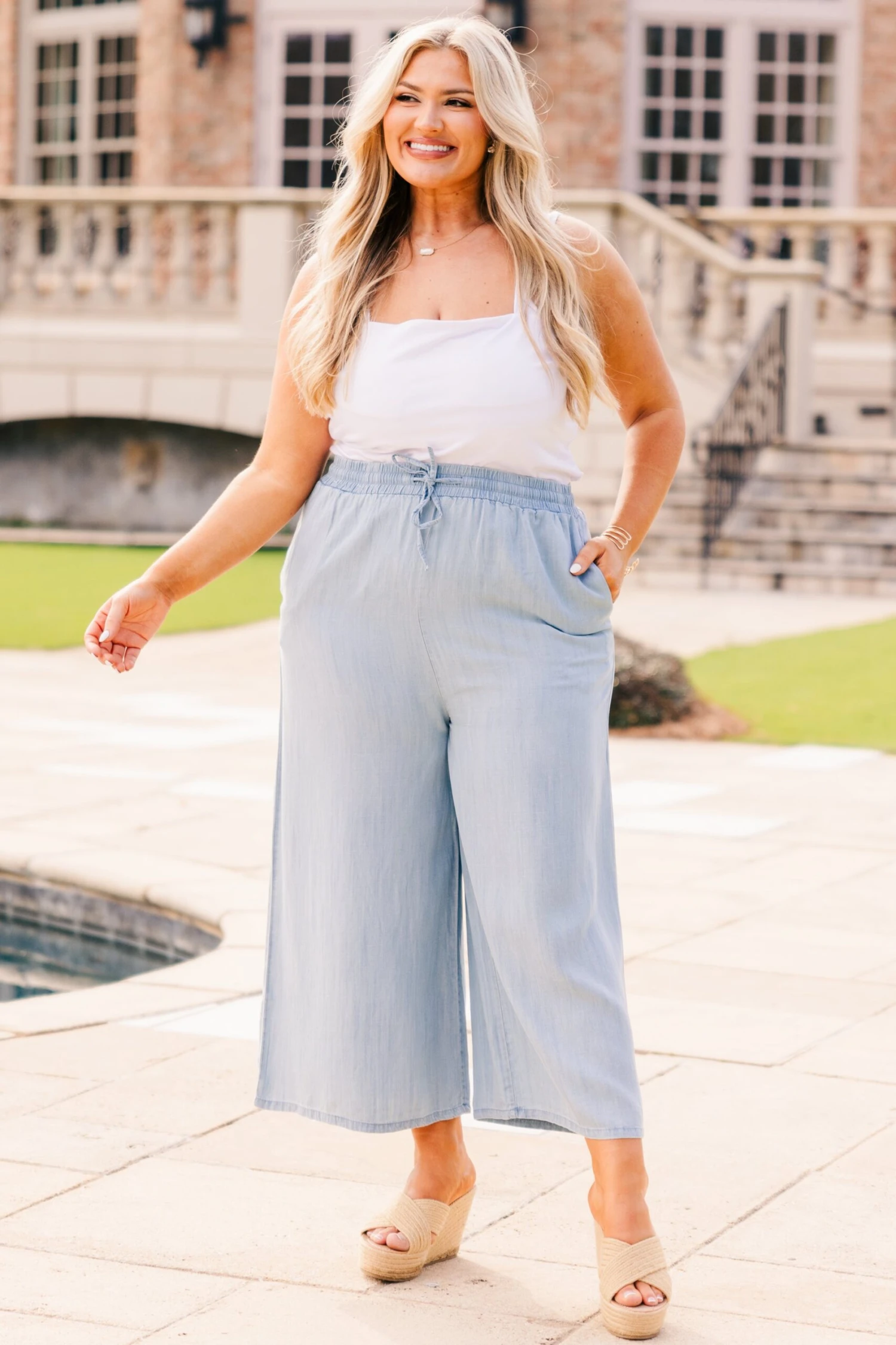 Float In The Wind Pants, Light Denim 5 Float In The Wind Pants, Light Denim - Image 5