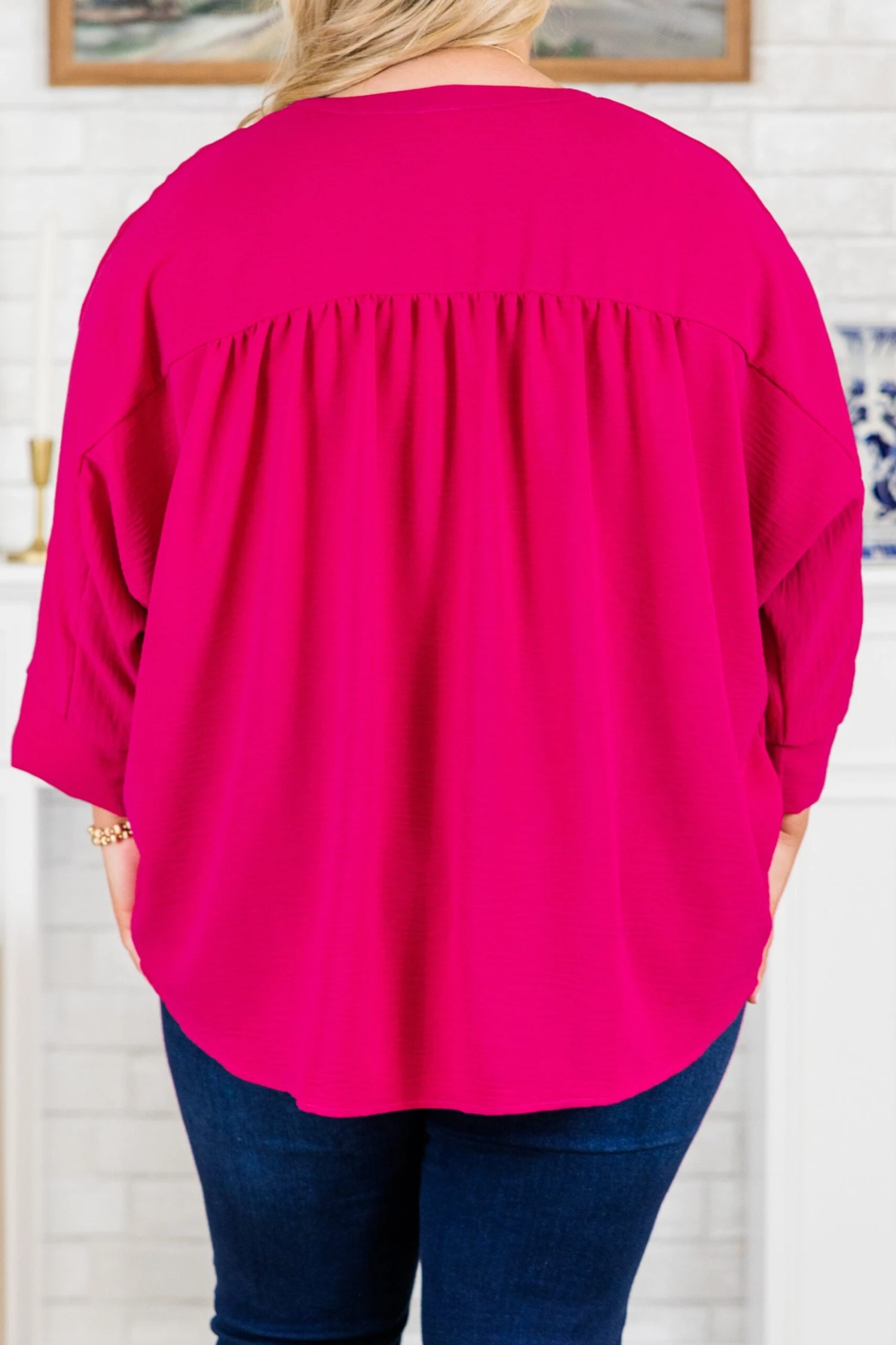 Fond Reflections Top, Pink 7 Fond Reflections Top, Pink - Image 7