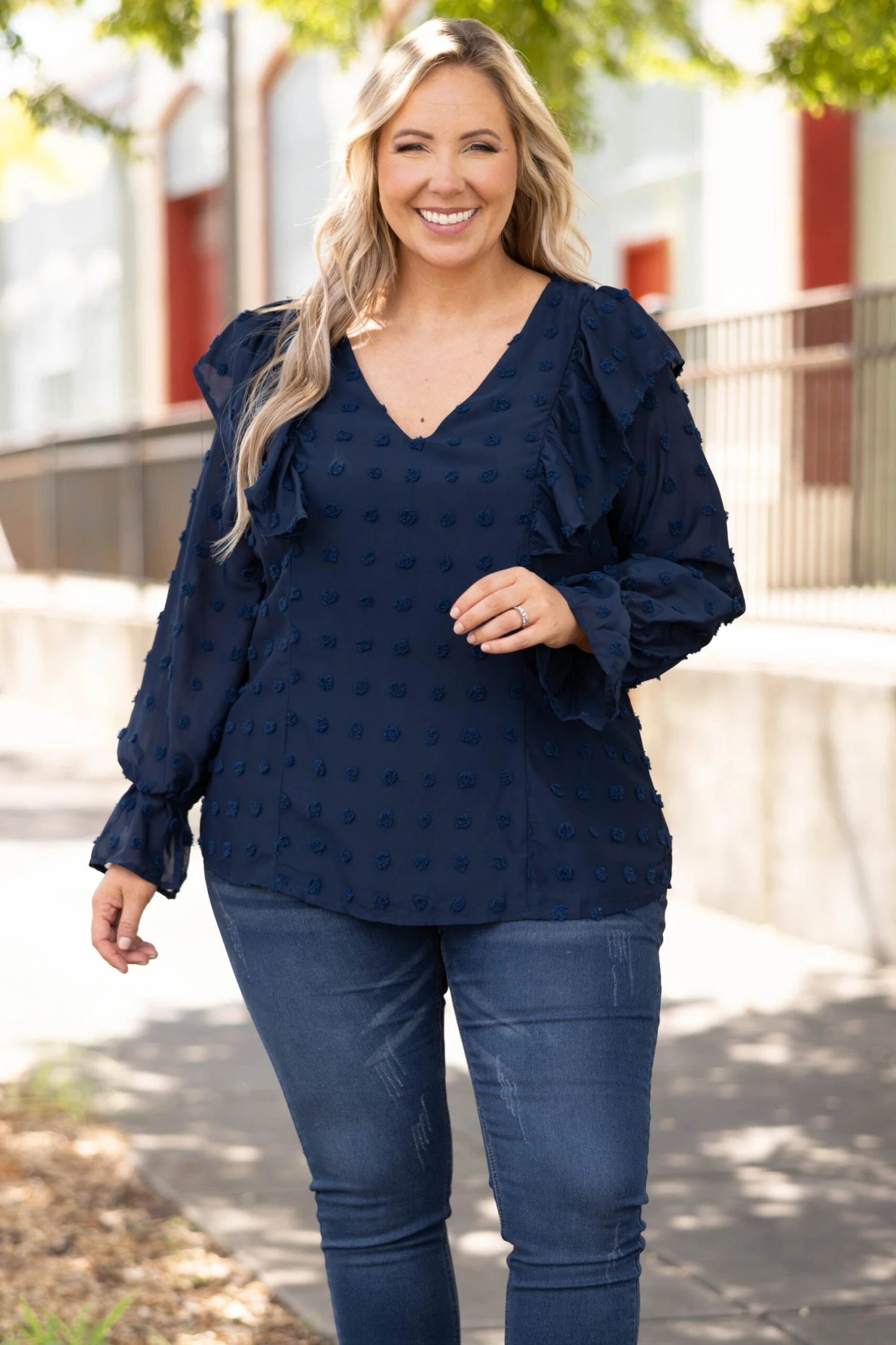 Fresh Outlook Top, Navy 1 Fresh Outlook Top, Navy