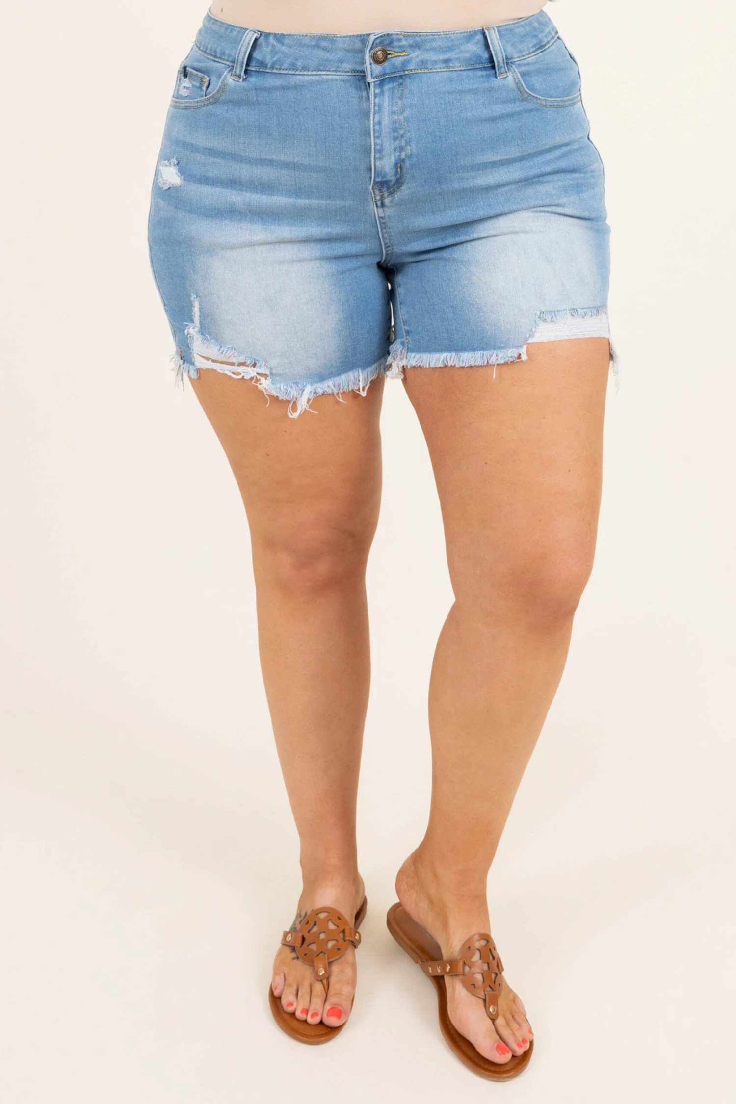 Friyay Shorts, Medium Wash 1 Friyay Shorts, Medium Wash