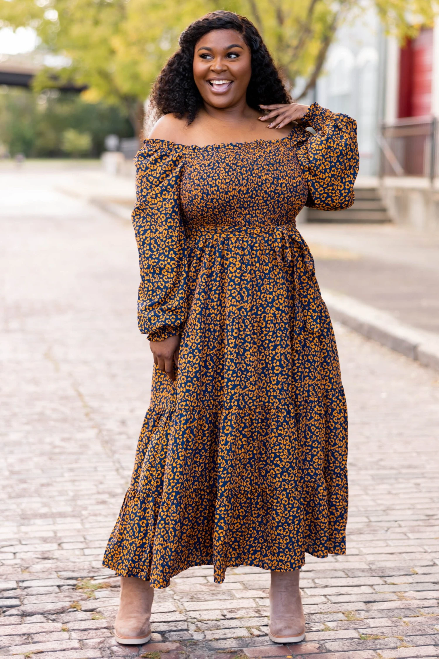 Get Along Dress, Navy 2 Get Along Dress, Navy - Image 2