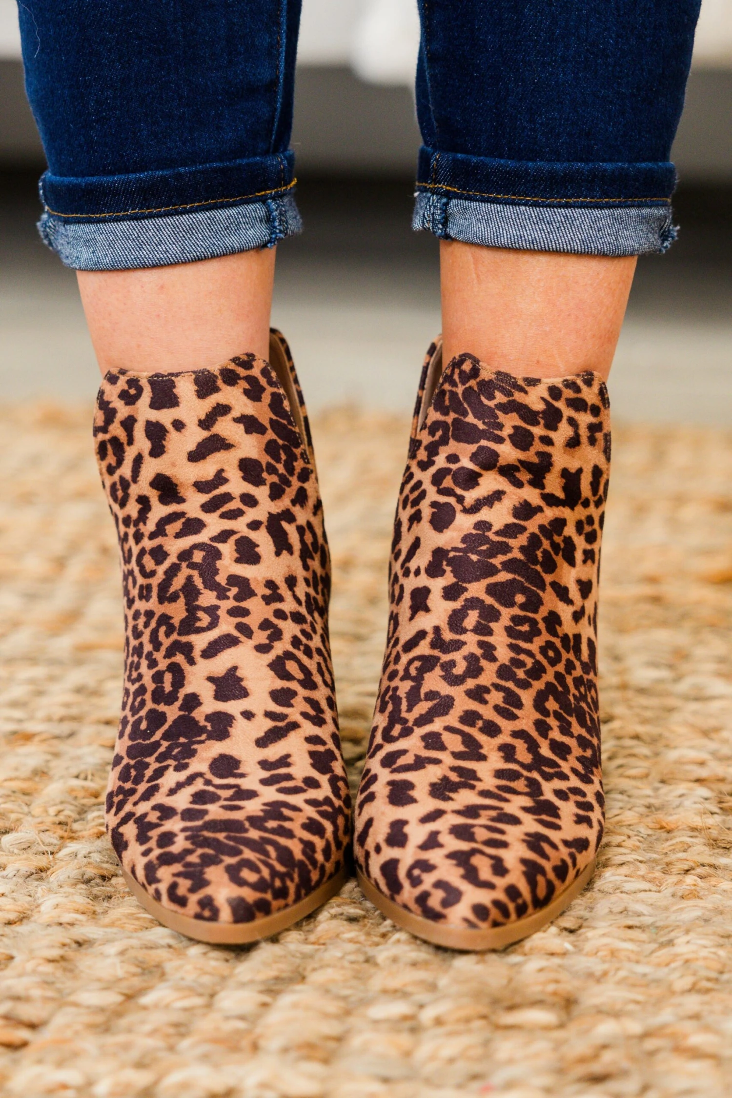 Gleaming Glam Booties, Leopard 5 Gleaming Glam Booties, Leopard - Image 5